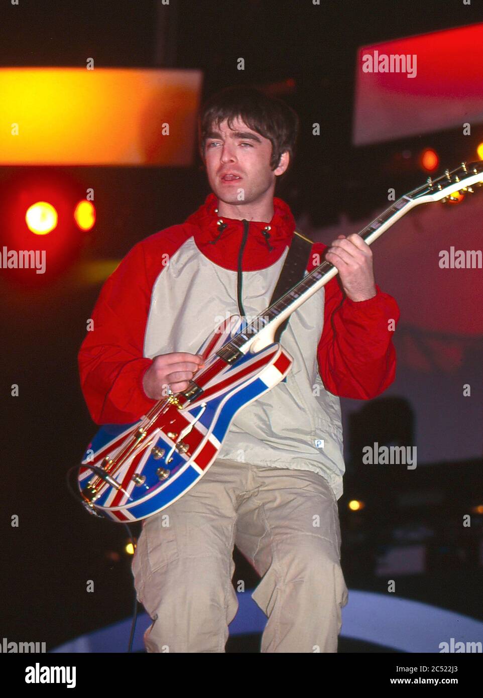 Oasis In Concert At The Manchester City Stadium In Maine Road ...