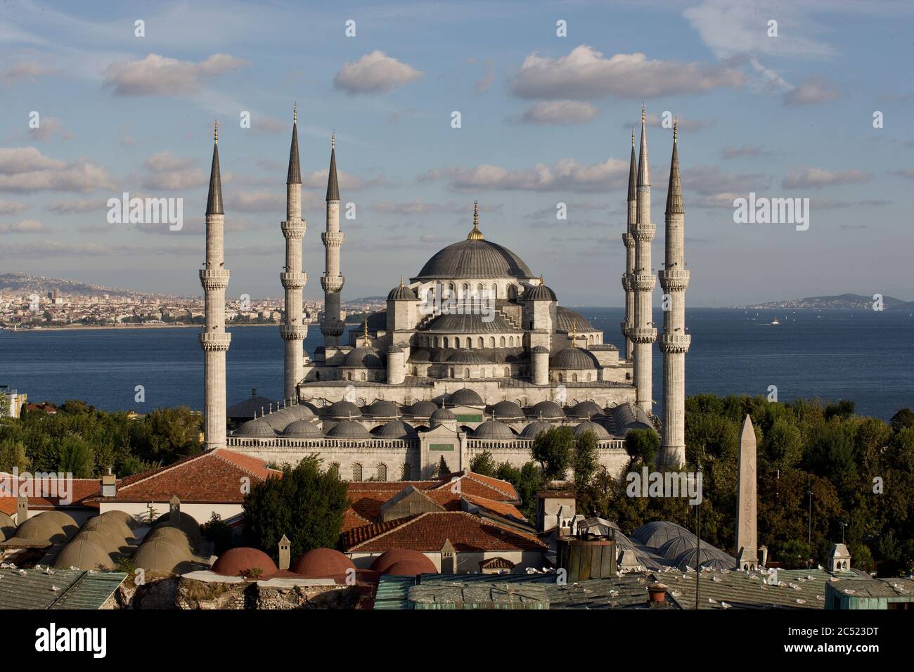 Istanbul: Sultan Ahmed Mosque / Blue Mosque Stock Photo