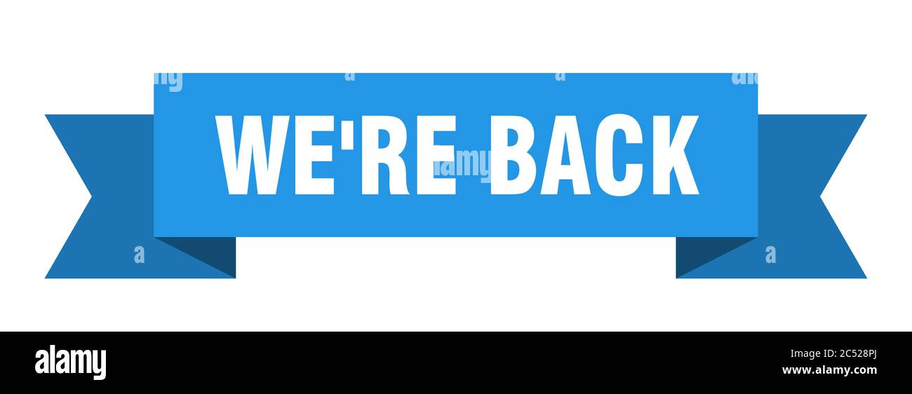 We back blue Stock Vector Images - Alamy