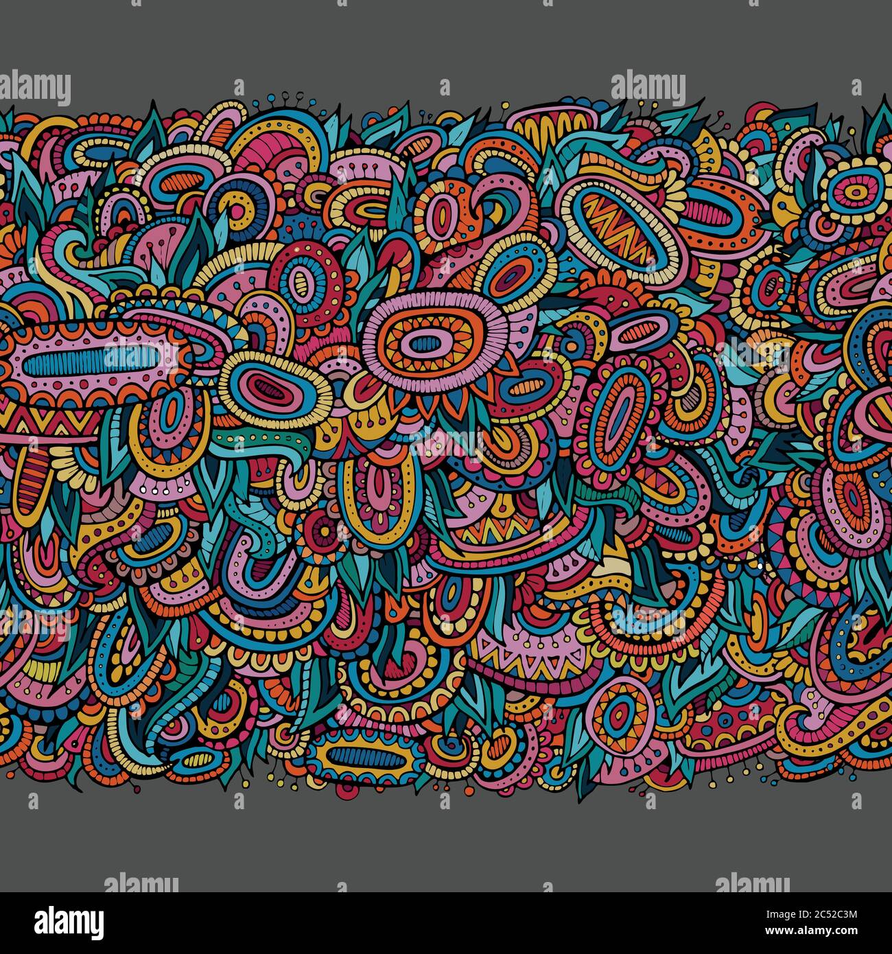 Ethnic decorative seamless pattern Stock Vector Image & Art - Alamy