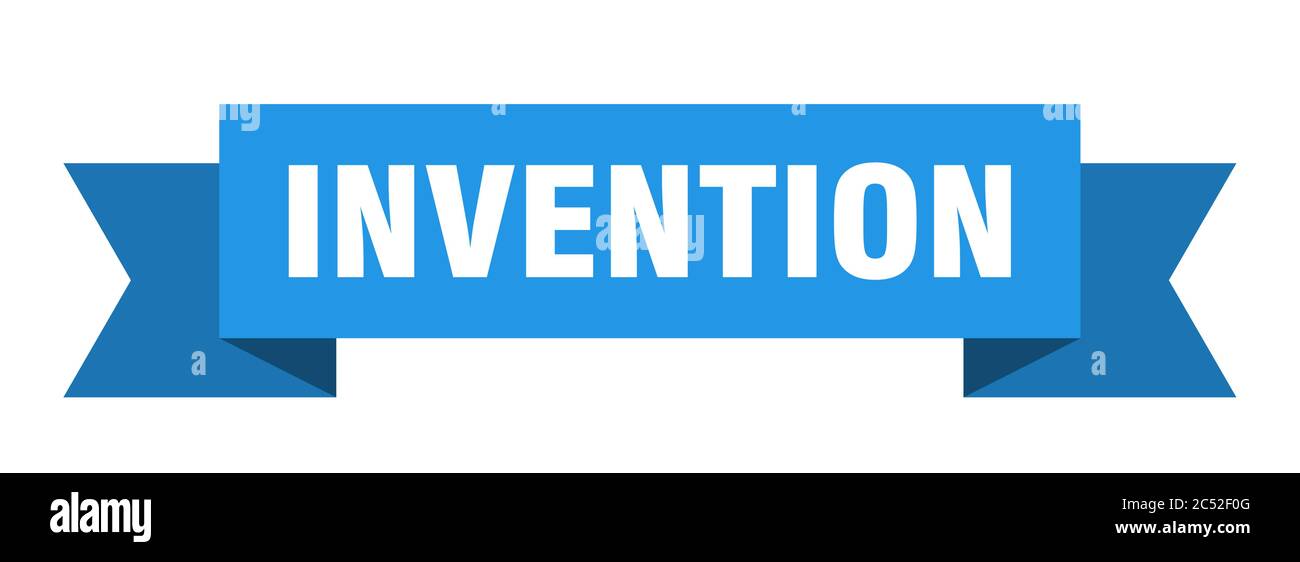 invention ribbon. invention isolated band sign. invention banner Stock ...