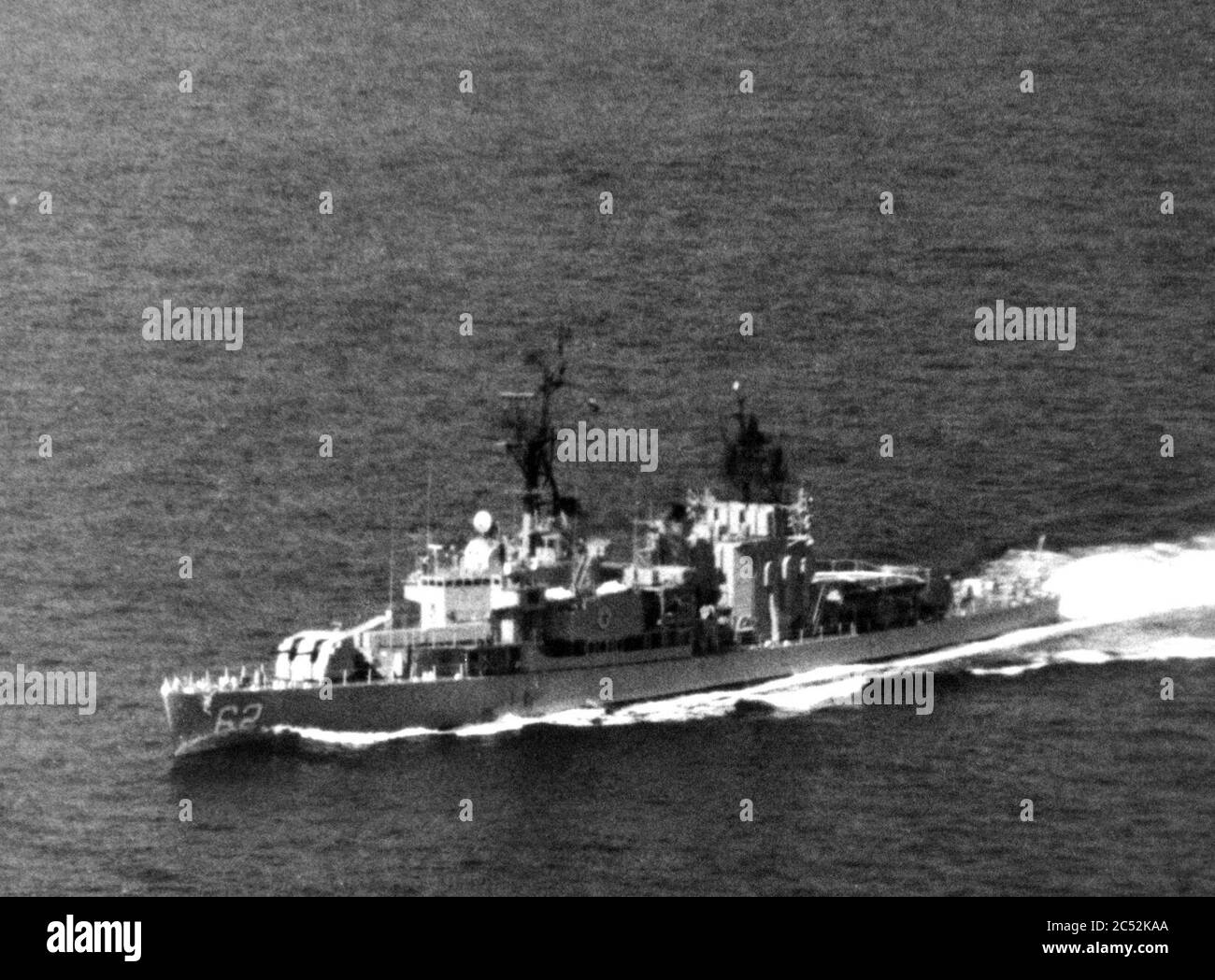 D62 destroyer Black and White Stock Photos & Images - Alamy