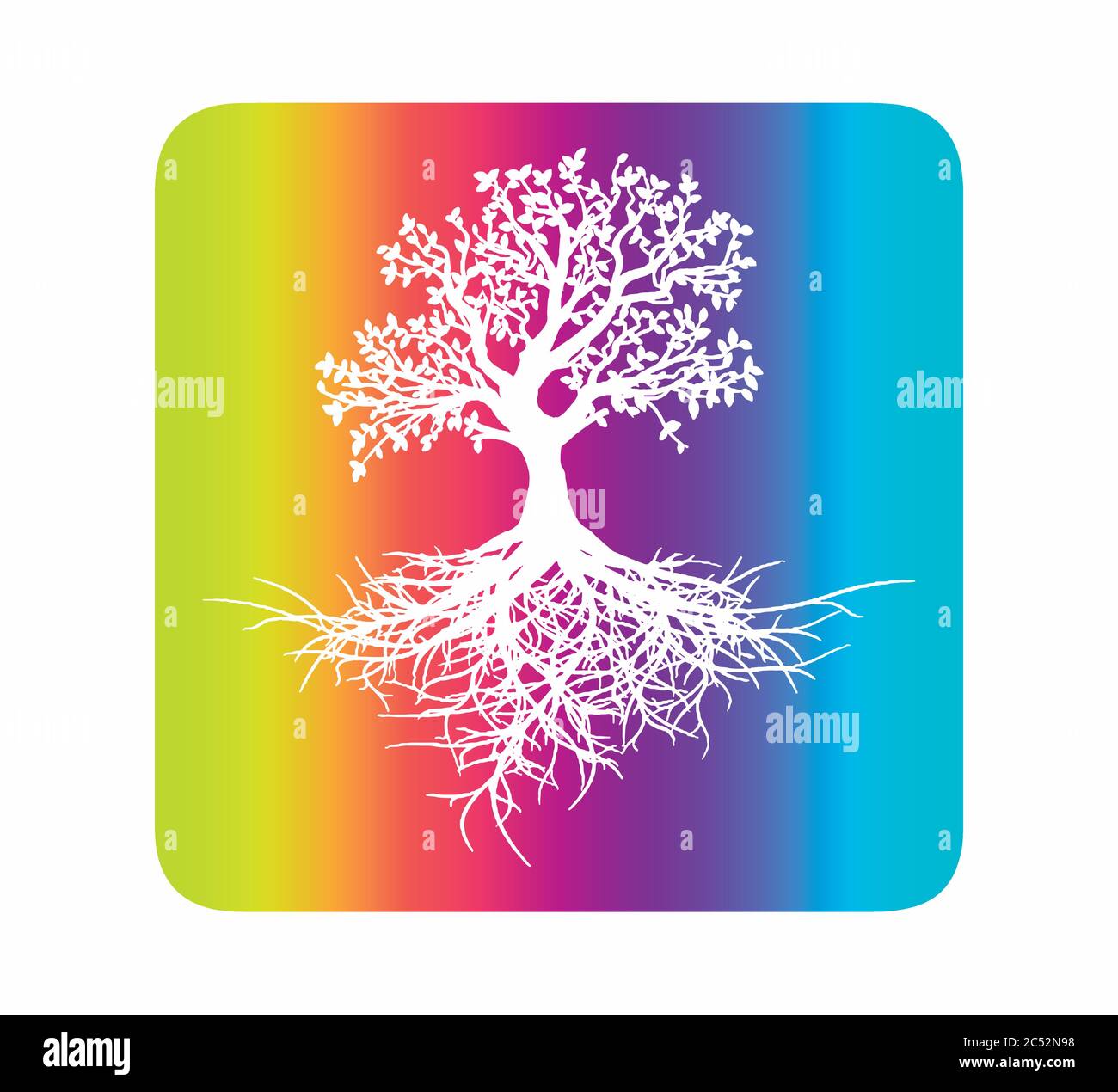 Tree Of Life Vector Illustration Stock Vector Image Art Alamy Tree Of Life Vector Illustration 2C52N98