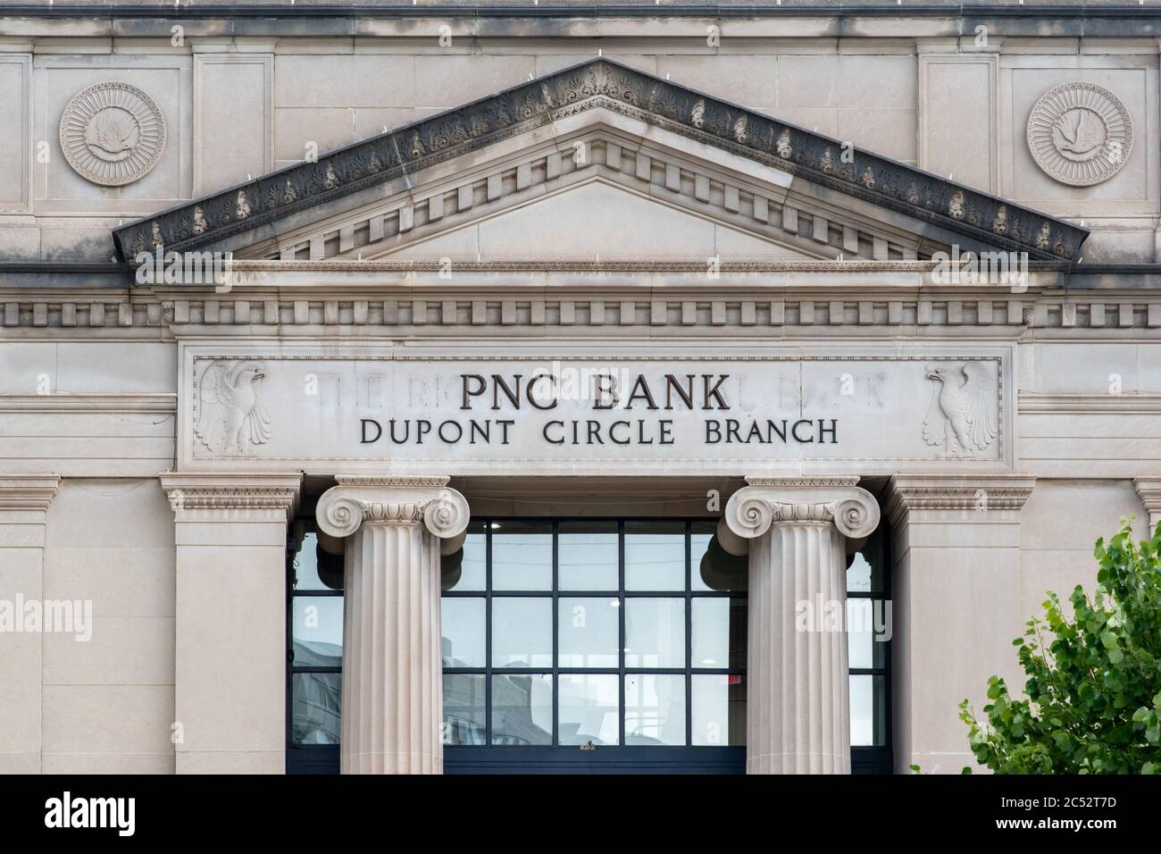 Washington, D.C. / USA June 19 2020 PNC Bank branch in Dupont Circle