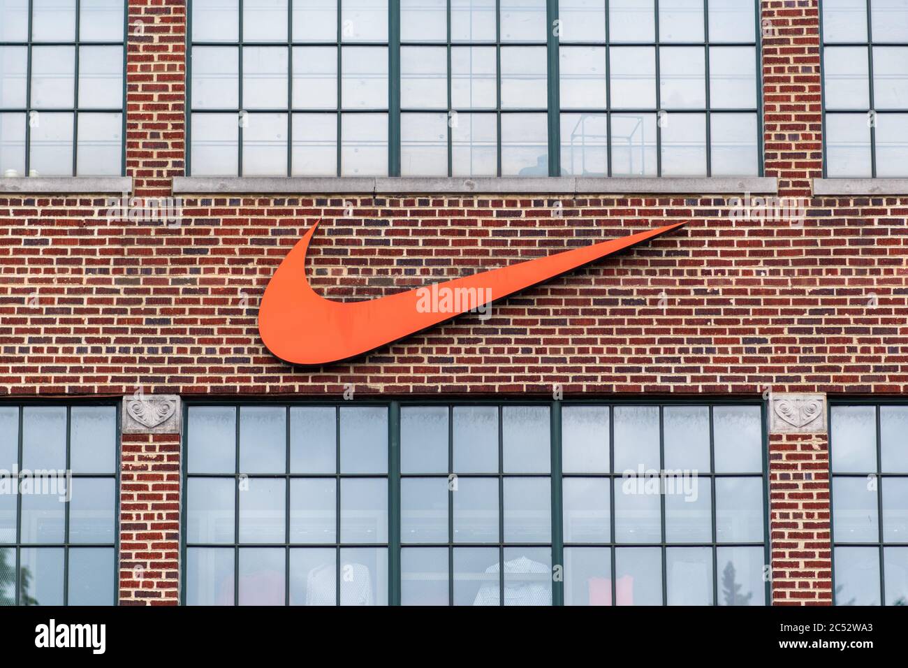 Washington, DC / USA - June 20 2020: Nike brick and mortar shoe shop in  Georgetown Stock Photo - Alamy