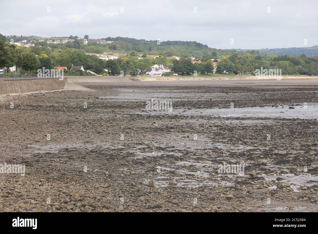 Mumbles Pier in Swansea Bay, Wales. Stock Photo