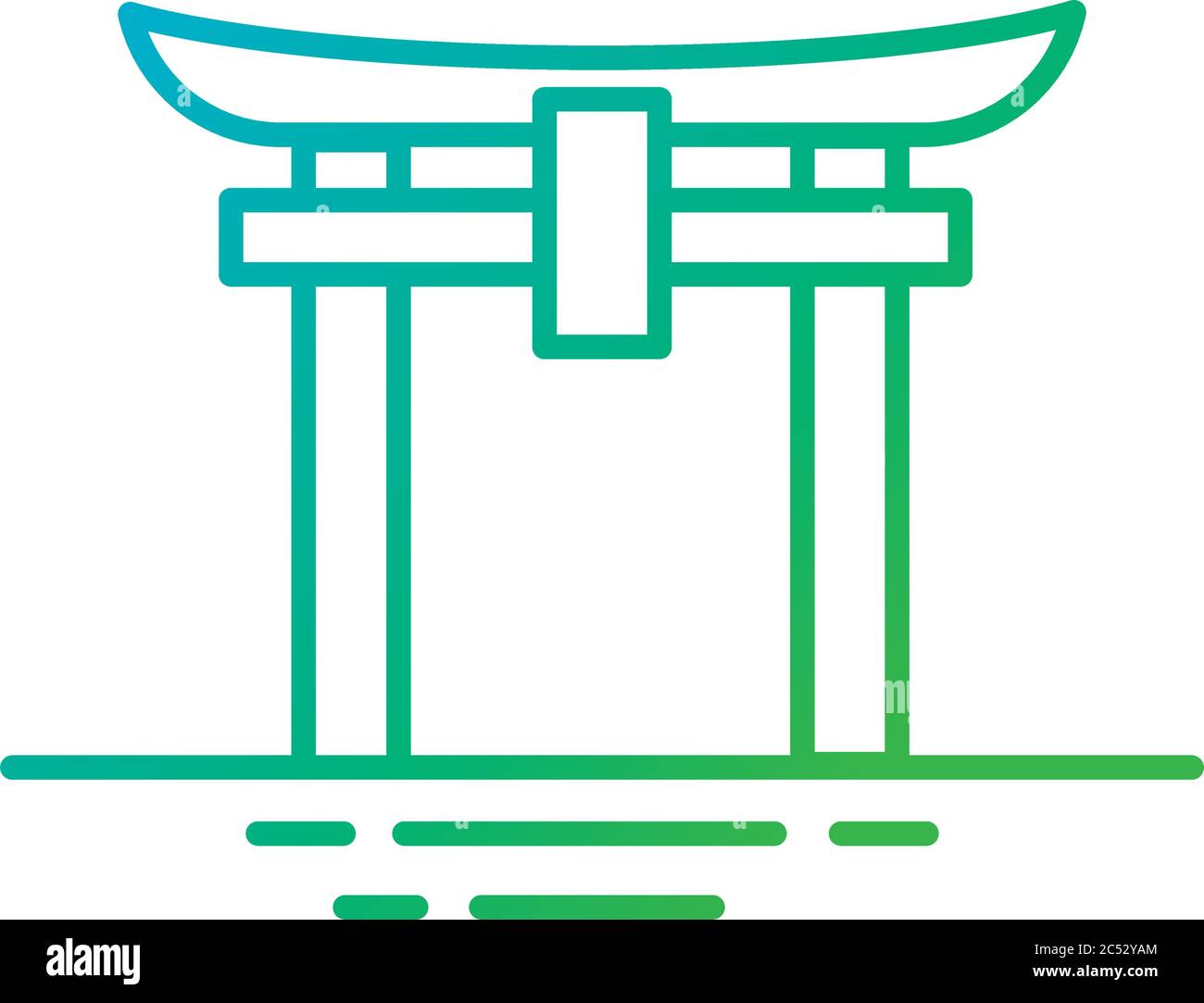 Japanese temple painting Stock Vector Images - Alamy