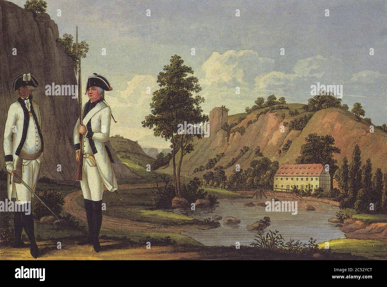 infanterie-regiment-prinz-anton-1791-stock-photo-alamy