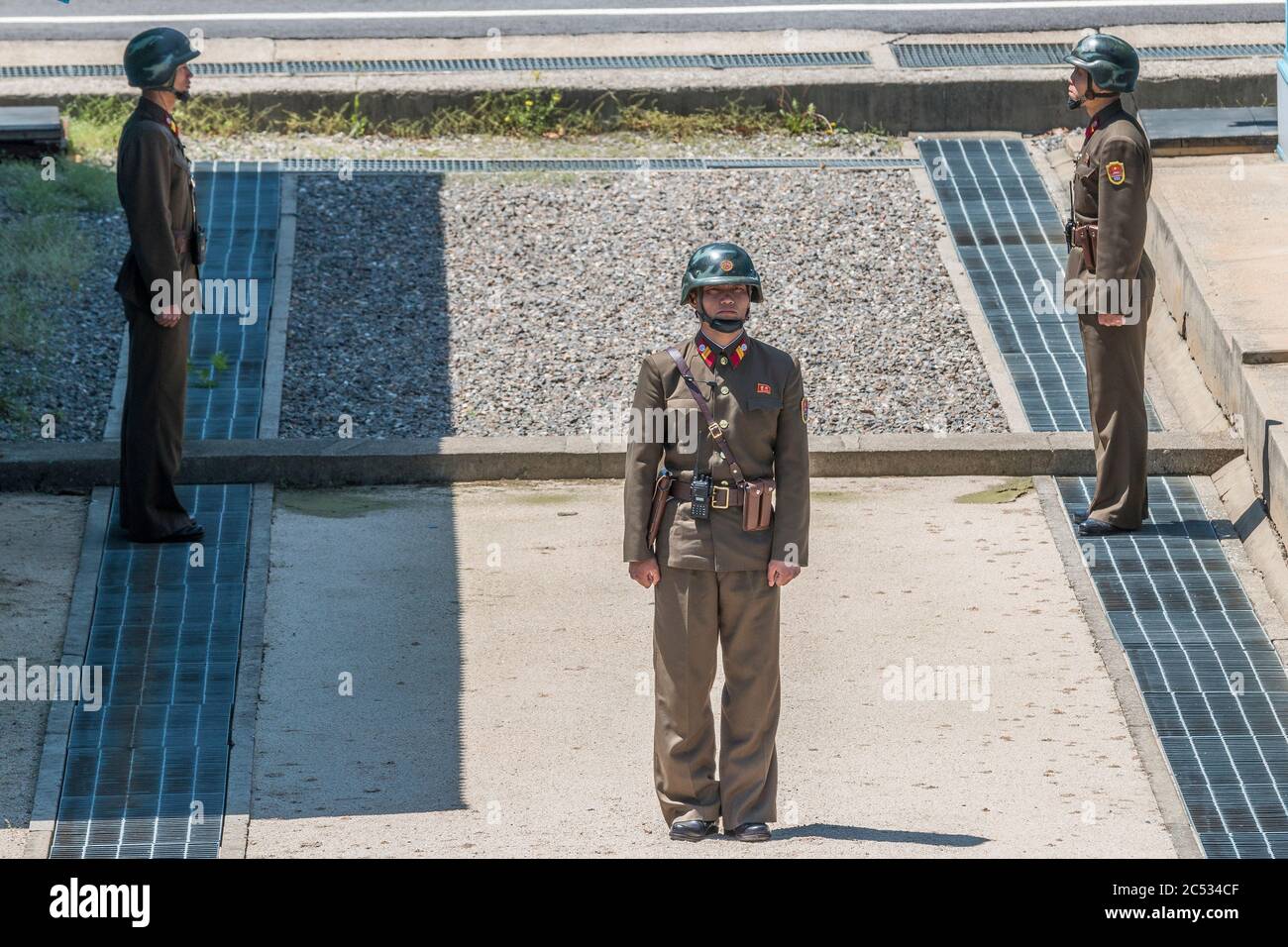 The Joint Security Area from the North Korean side, Panmunjom, North