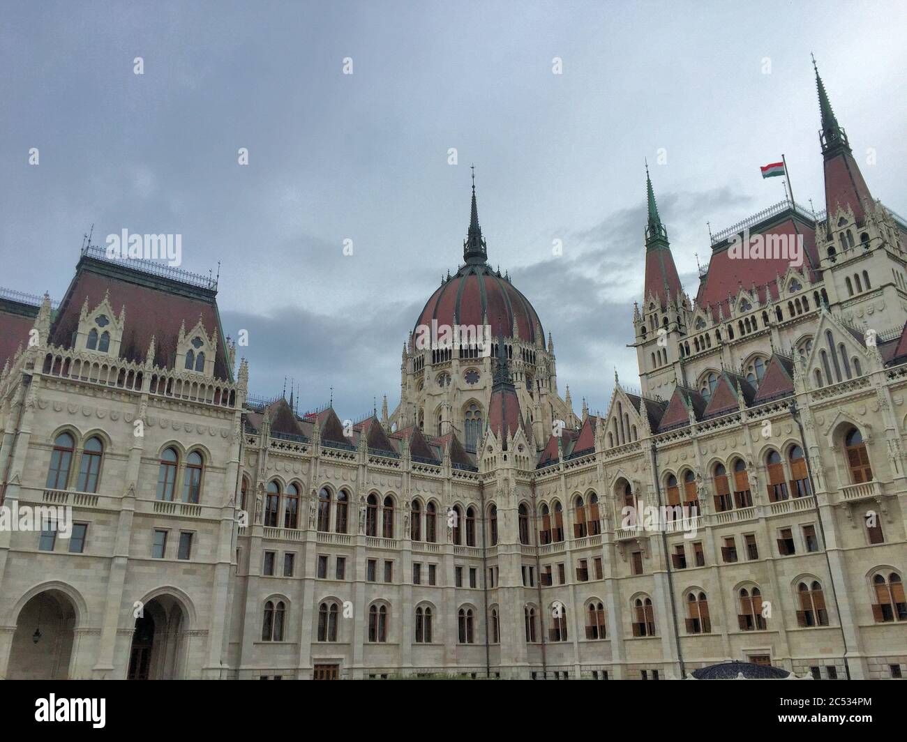 House of Parlament in Budapest Stock Photo