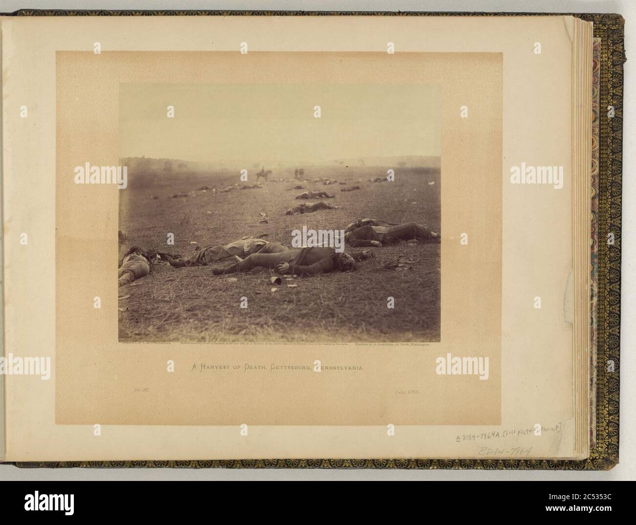 a harvest of death gettysburg july 4th 1863 moved bodies
