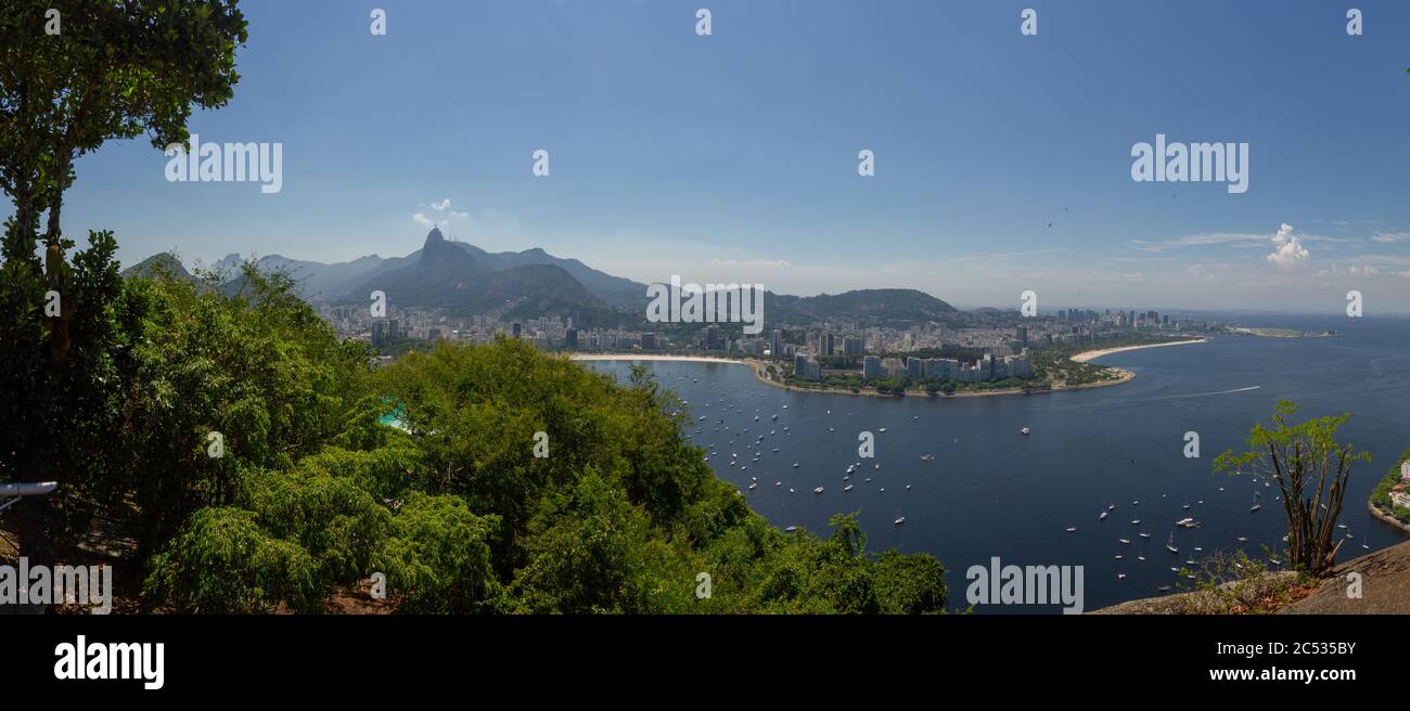 Rio de Janeiro City View Stock Photo