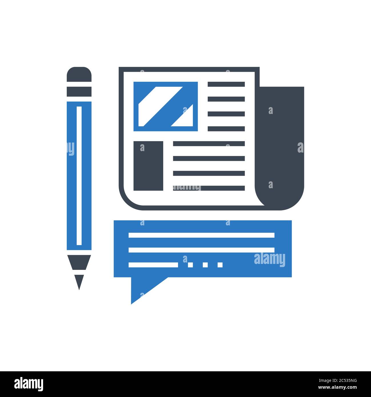 Press Release Vector Glyph Icon Stock Vector