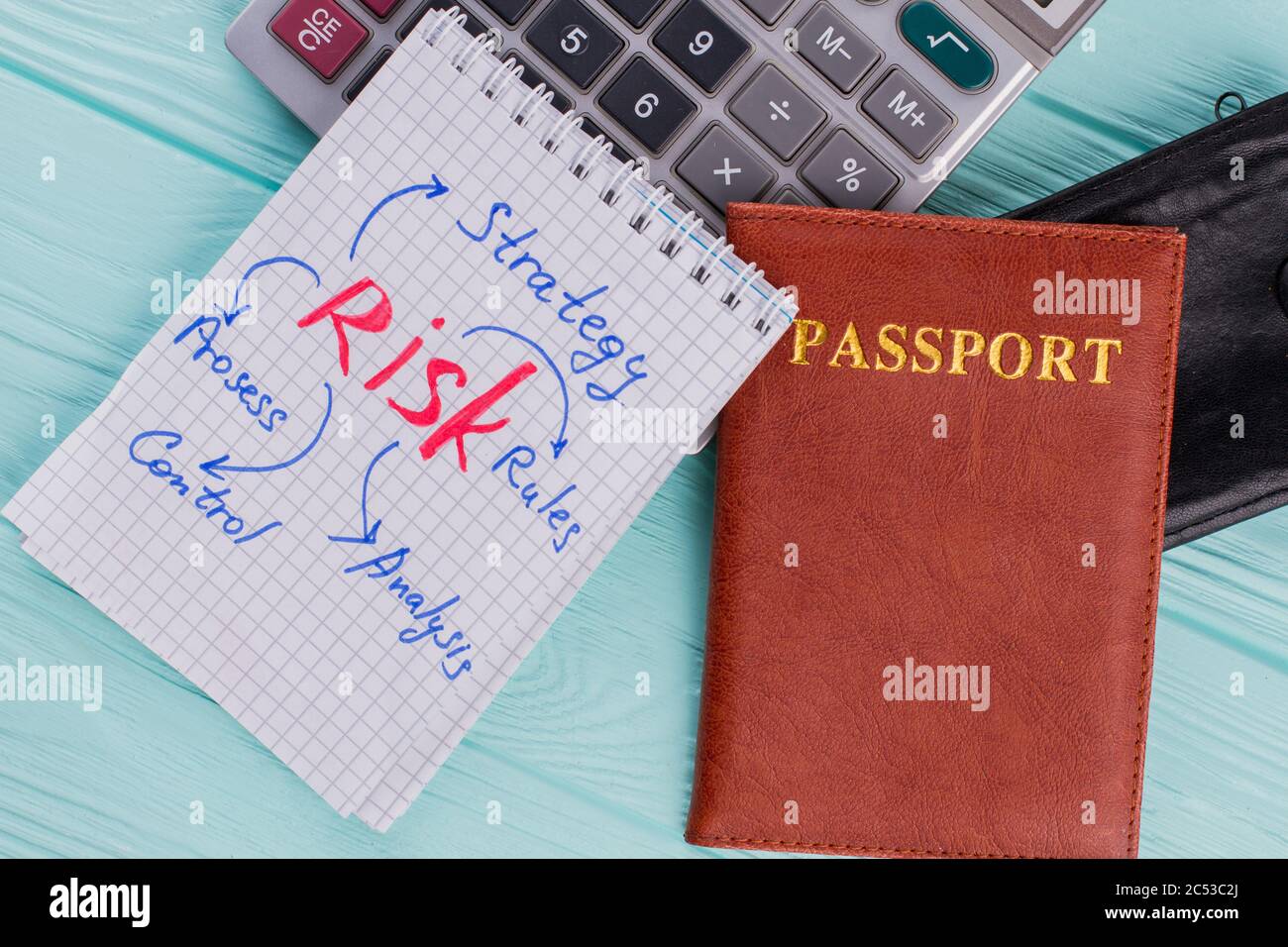 Calculation of the cost of vacation Stock Photo Alamy