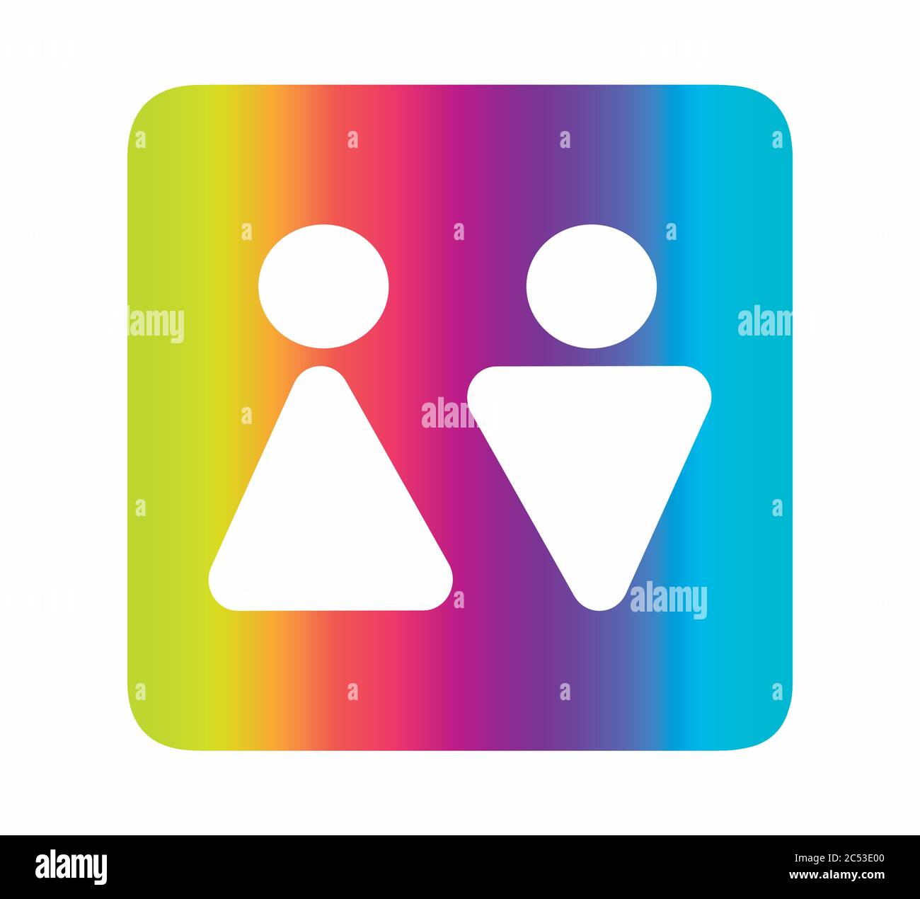 Male and female sign vector Stock Vector Image & Art - Alamy