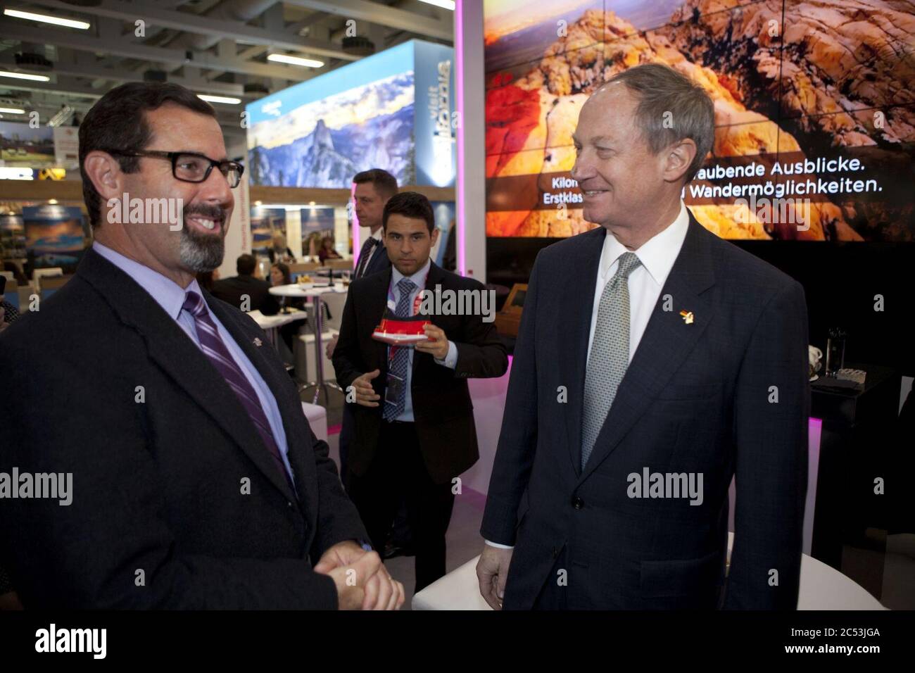 International Tourism Fair in Berlin Stock Photo Alamy