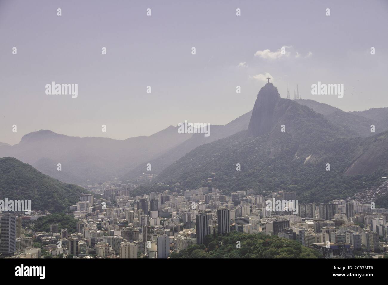 Cityscape of Rio de Janeiro, Brazil Stock Photo