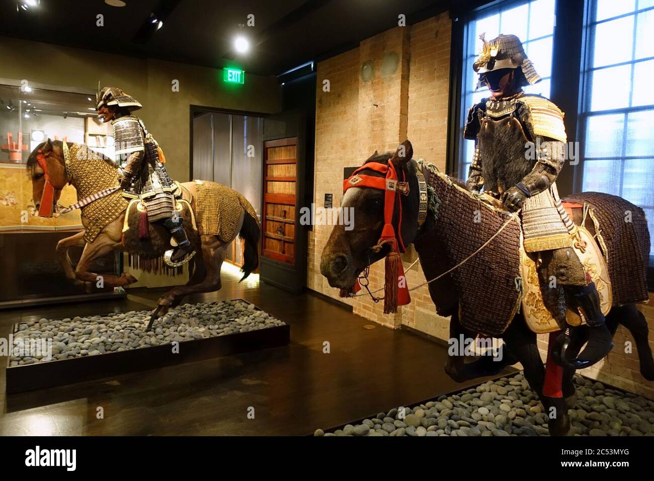 Interior view - The Ann and Gabriel Barbier-Mueller Museum Stock Photo - Alamy
