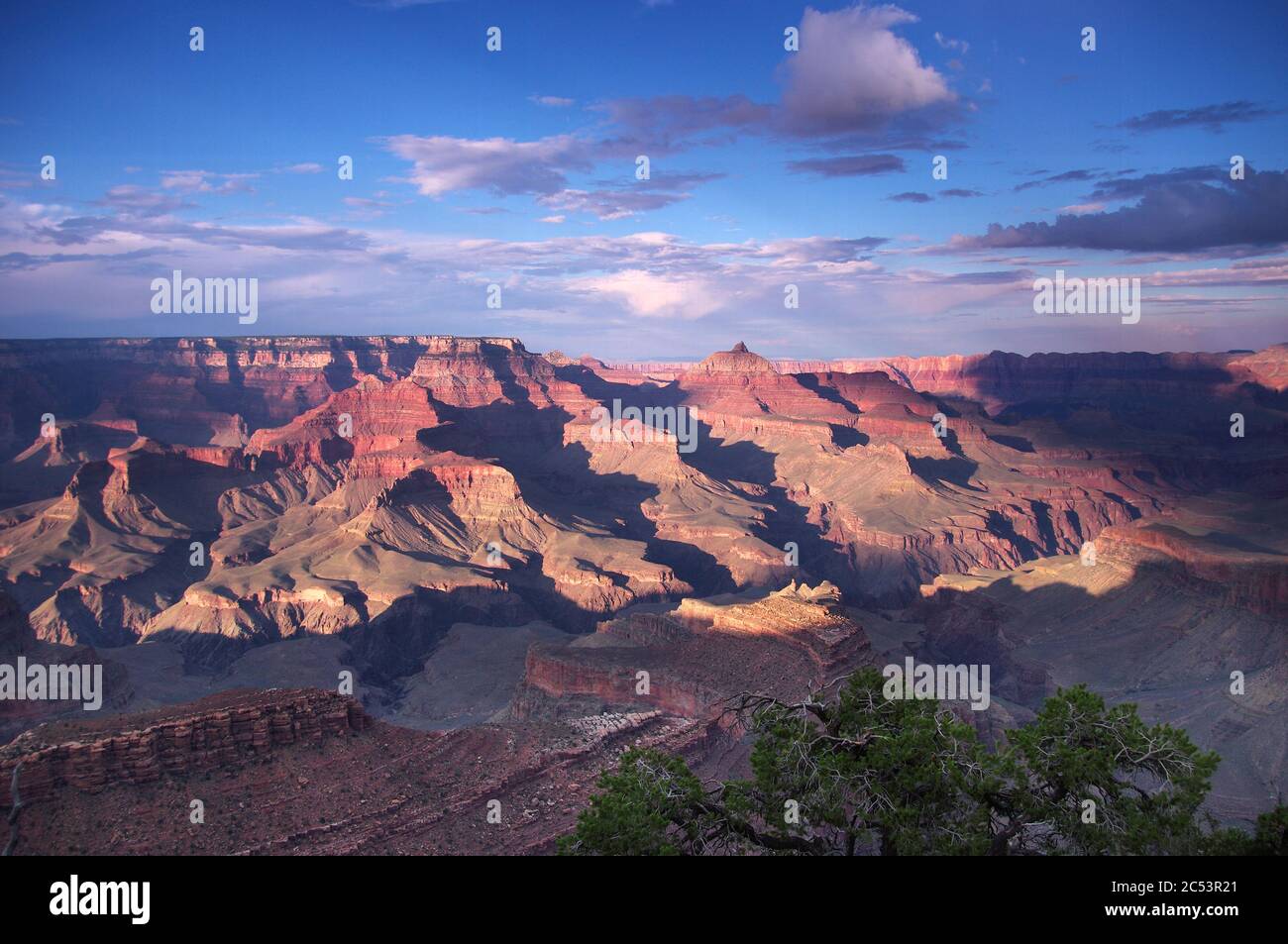 Grand Canyon from near Shoshone Point Stock Photo