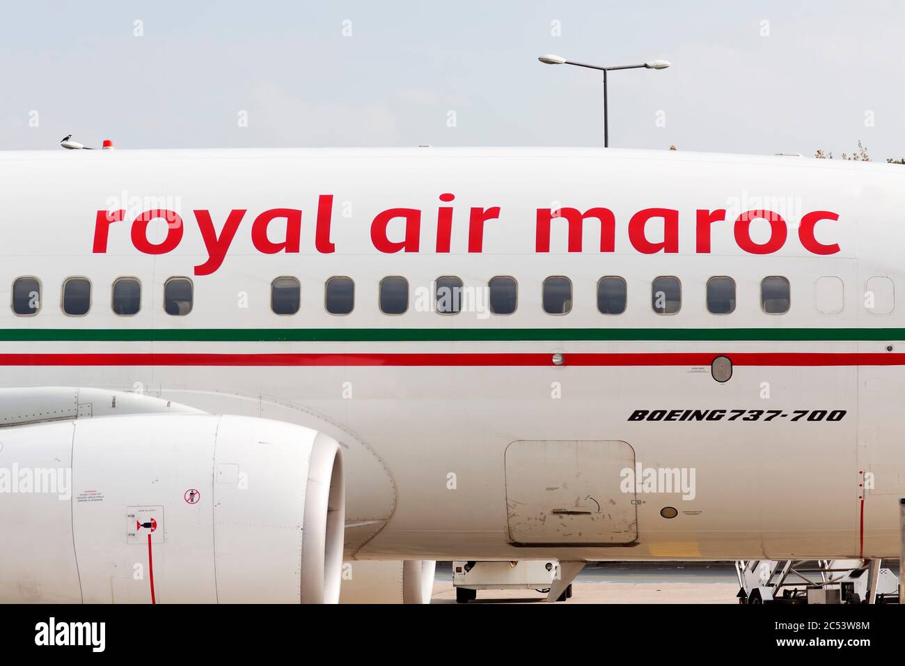 Royal Air Maroc in Berlin Tegel TXL Stock Photo