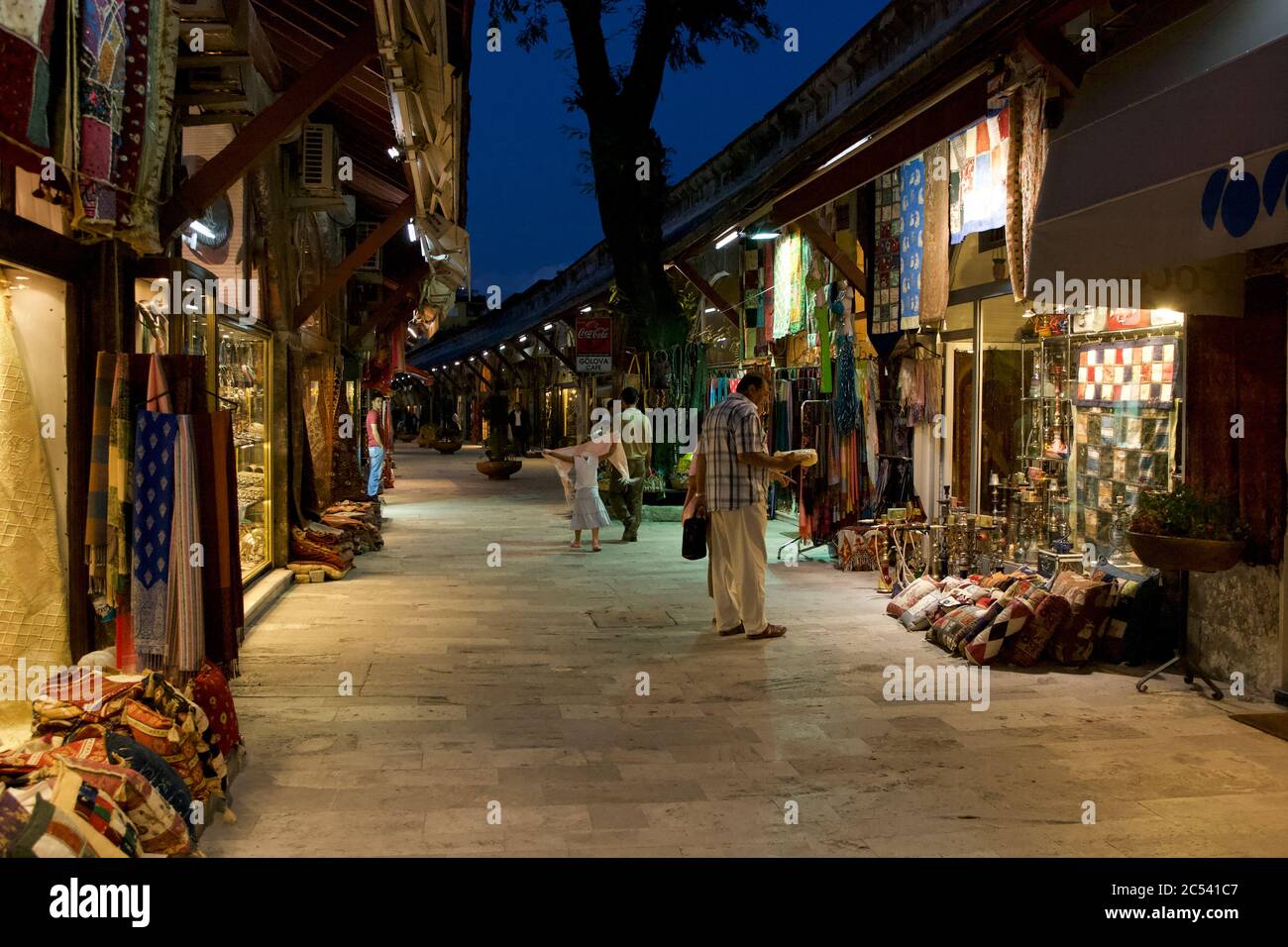Istanbul: Sultanahmet / Cavalry Bazaar Stock Photo