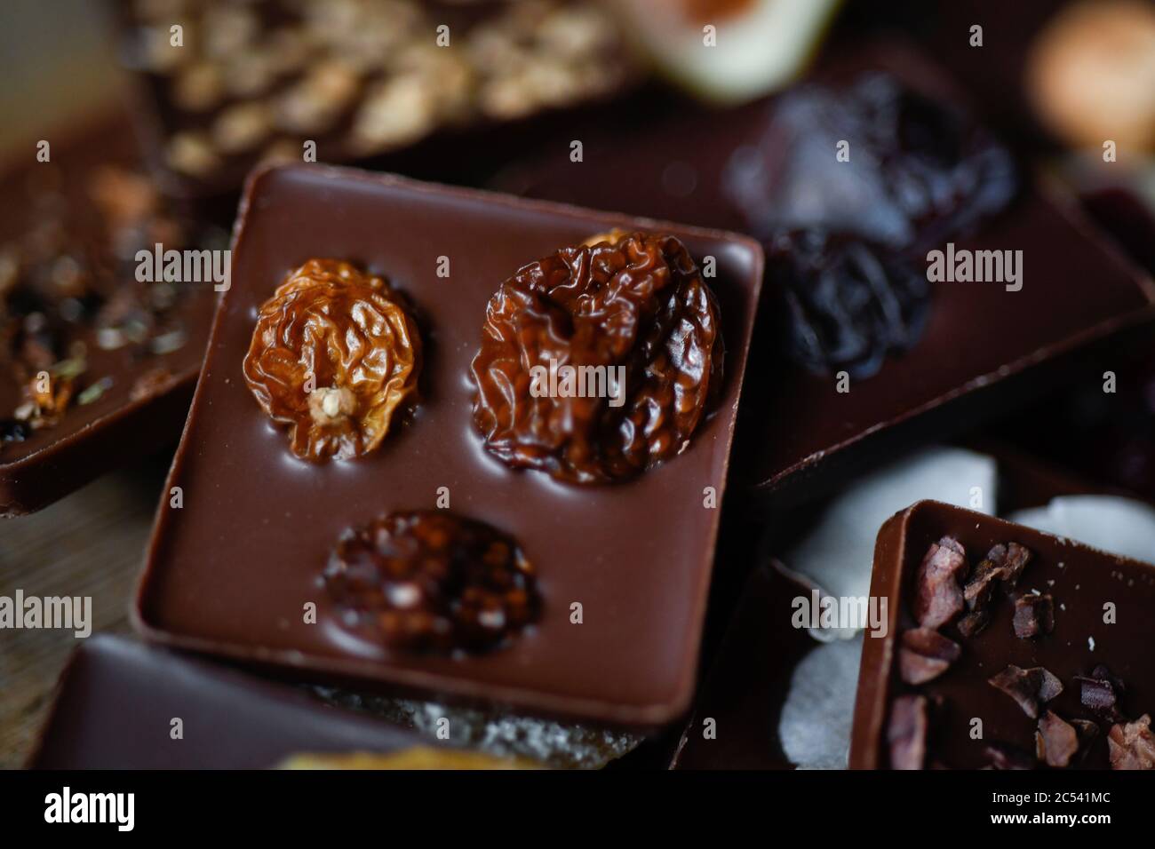 Chocolate bars, different types Stock Photo Alamy