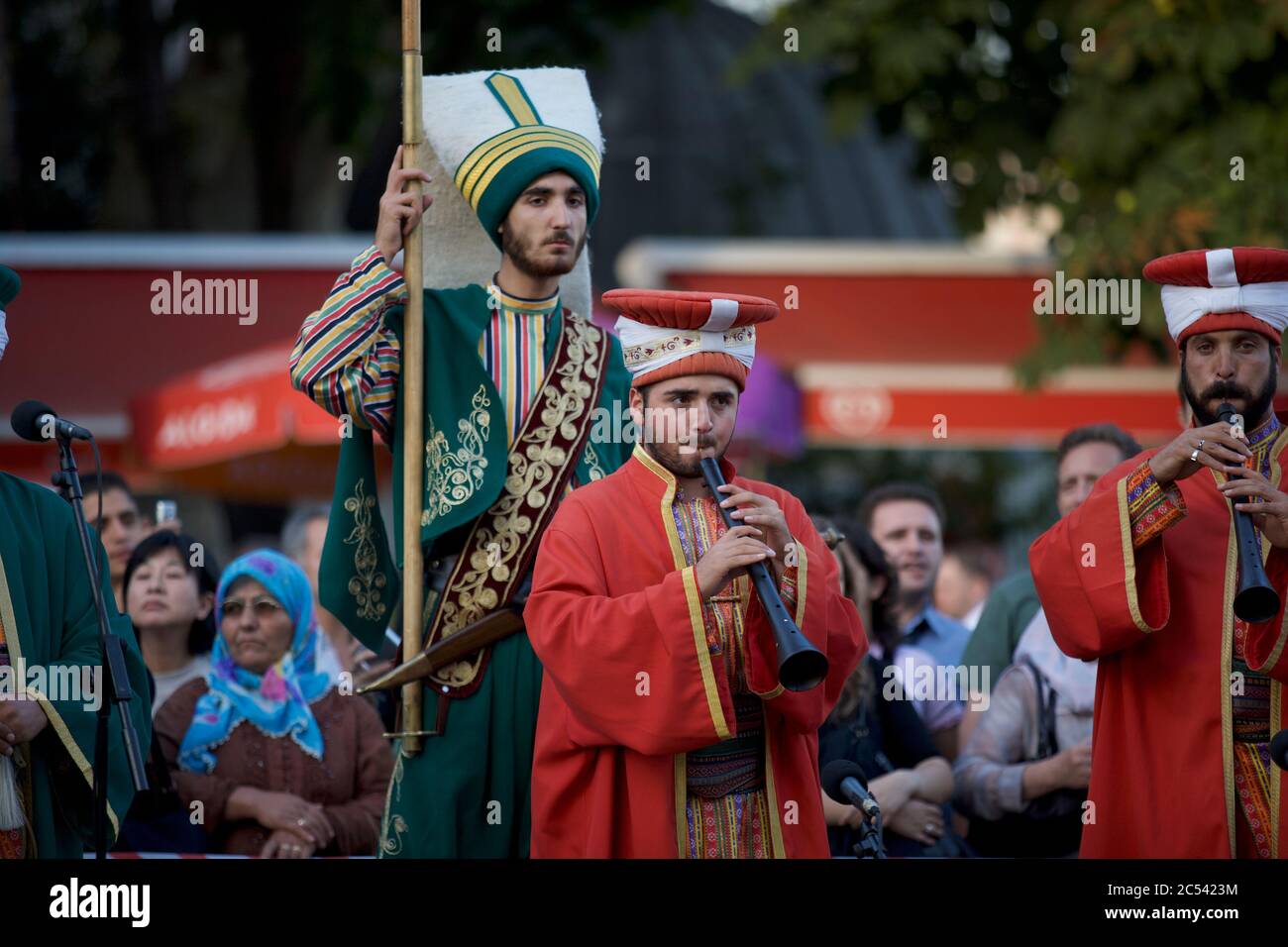 Istanbul: Ottoman military band Stock Photo