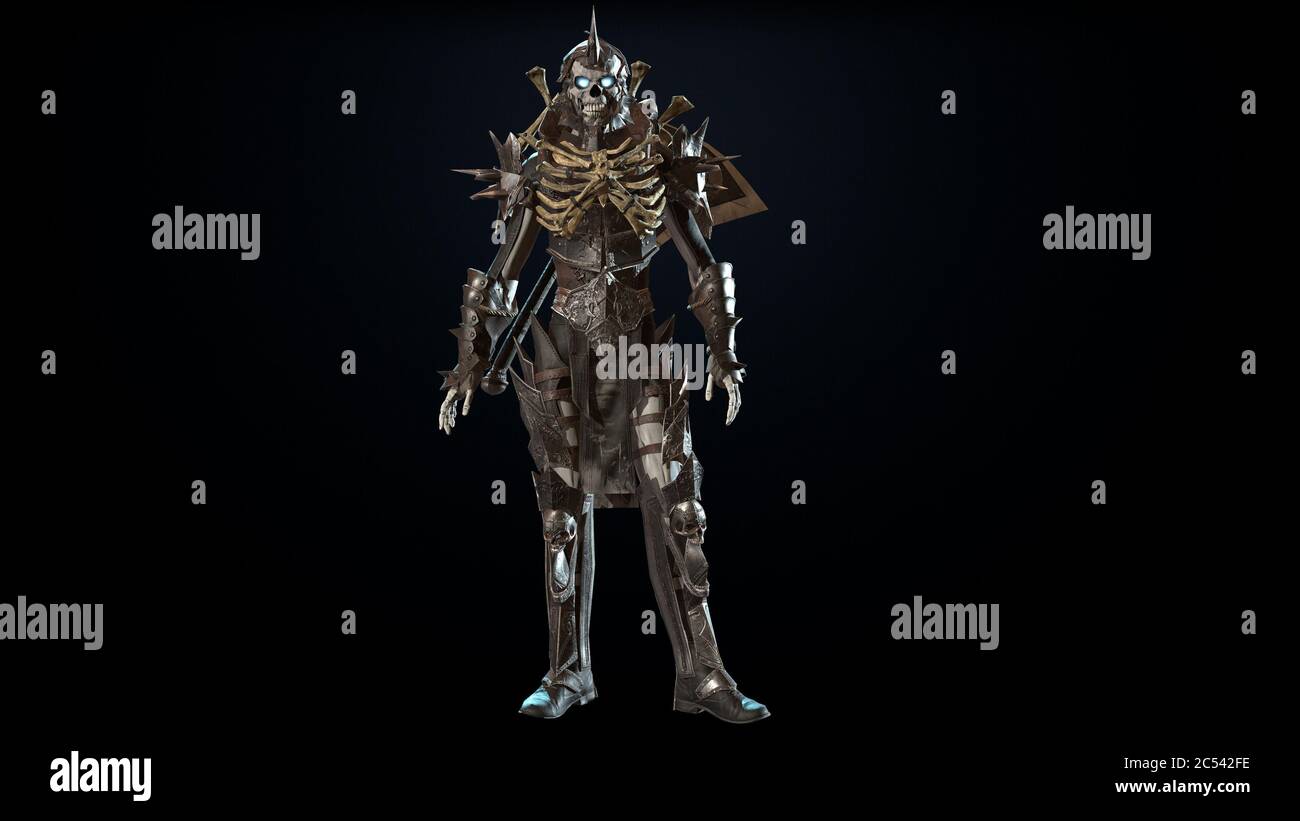 Skeleton, render 3D model on the background Stock Photo - Alamy