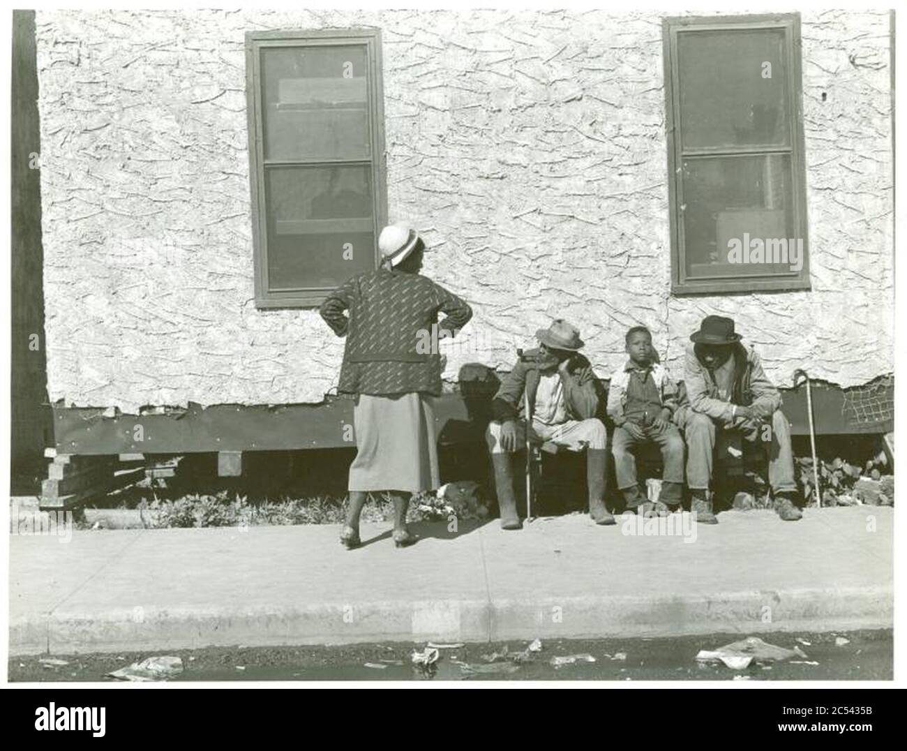 In front of city hall Belle Glade Florida January 1939. (3110577220