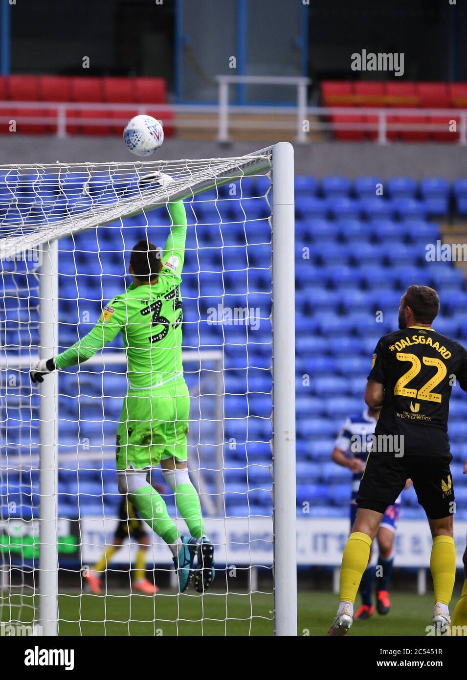 Madejski Stadium, Reading, Berkshire, UK. 30th June, 2020. English
