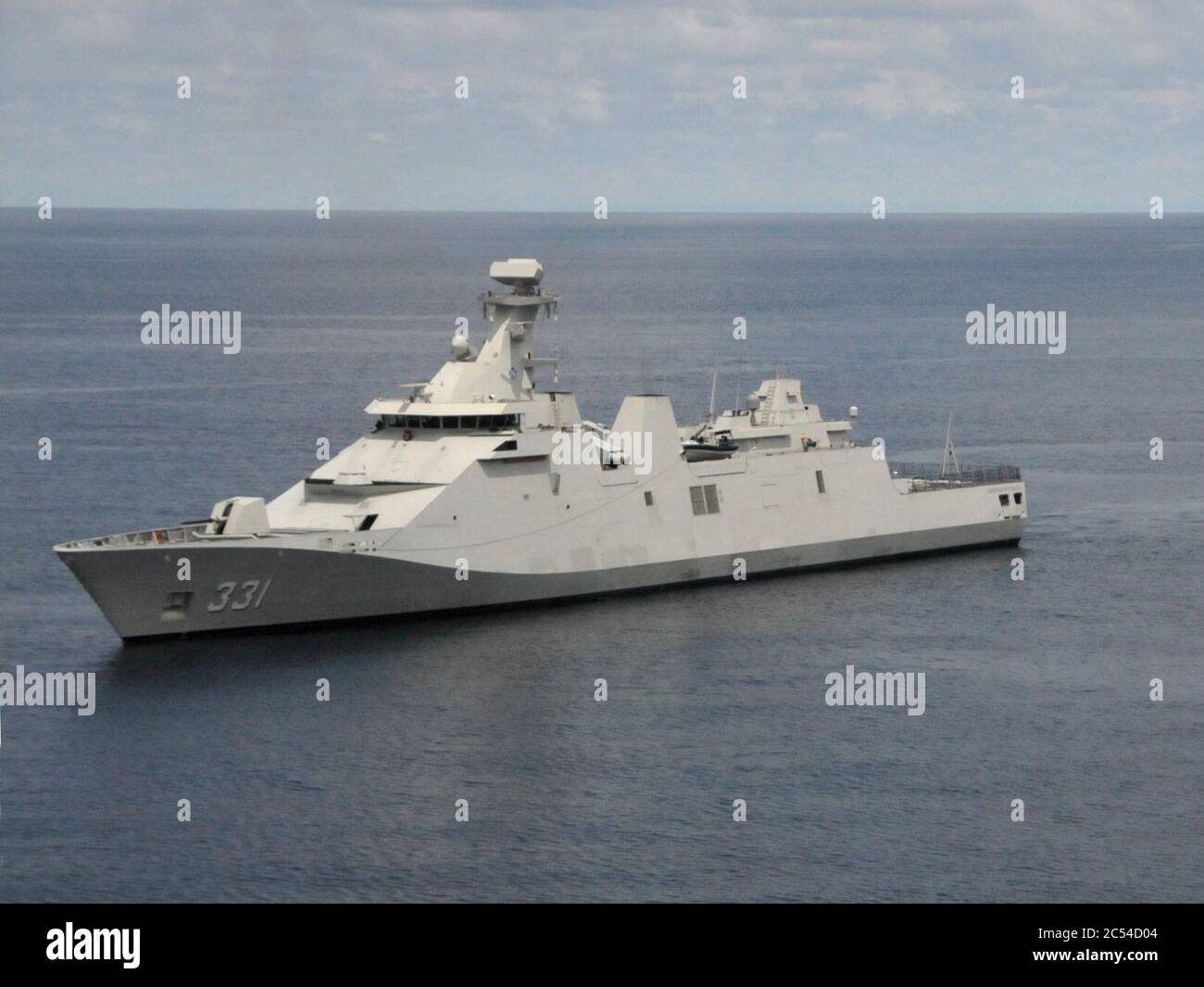 Indonesian frigate KRI Raden Eddy Martadinata (331) underway in the South China Sea on 21 May 2018 (180521 Stock Photo