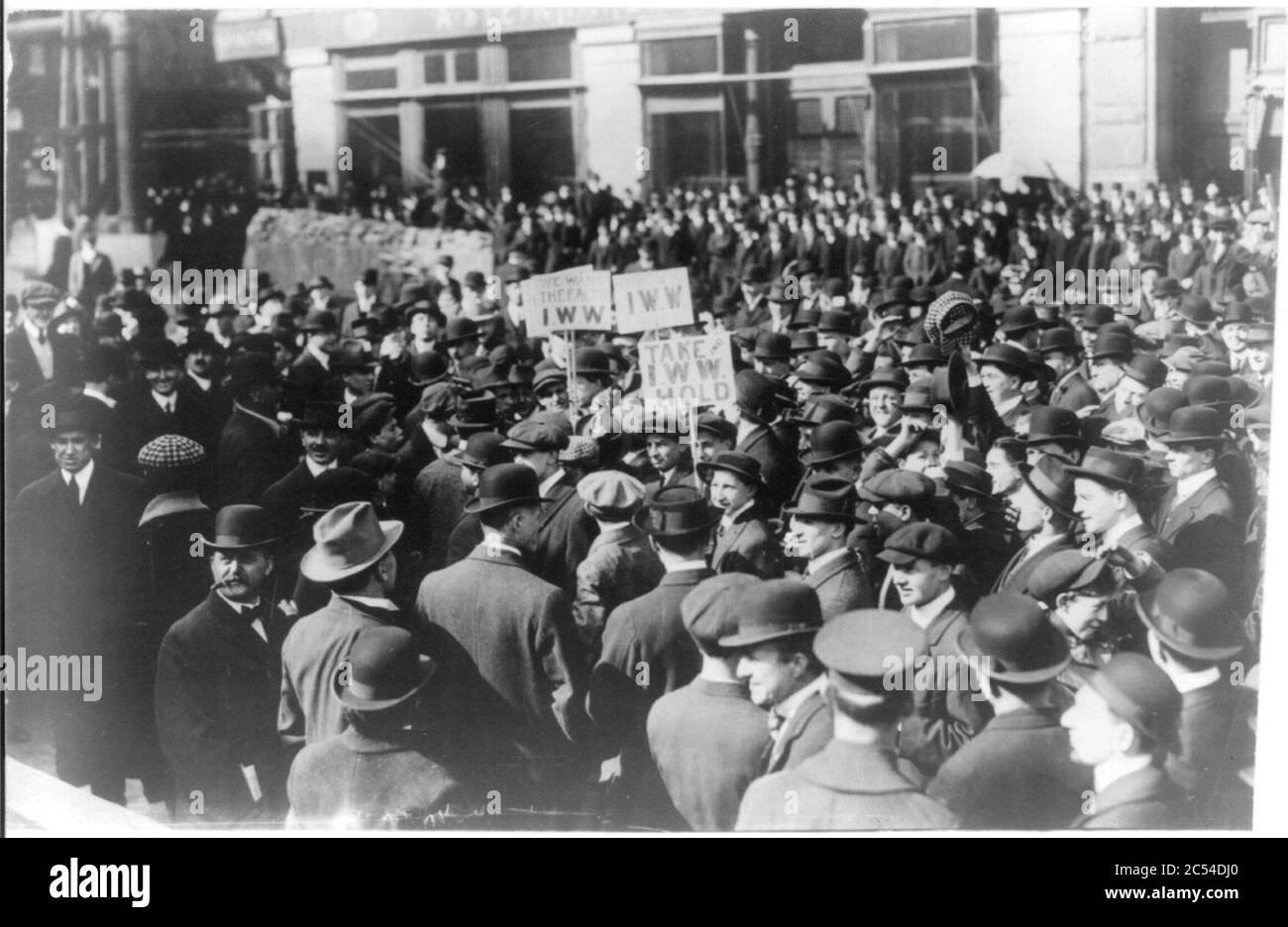 Industrial Workers of the World (I.W.W.) demonstration, New York City Stock Photo Alamy
