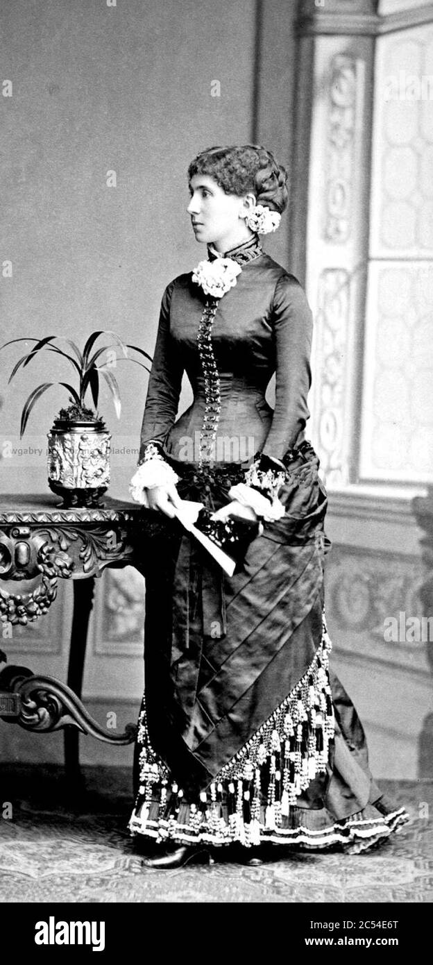 Infanta Maria de las Neves de Bragança. Stock Photo