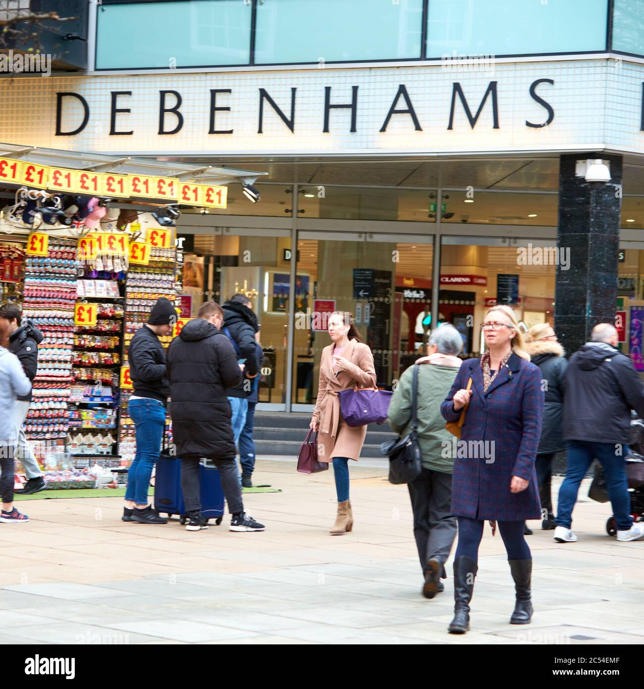 Debenhams department store on Oxford Street, London Stock Photo Alamy
