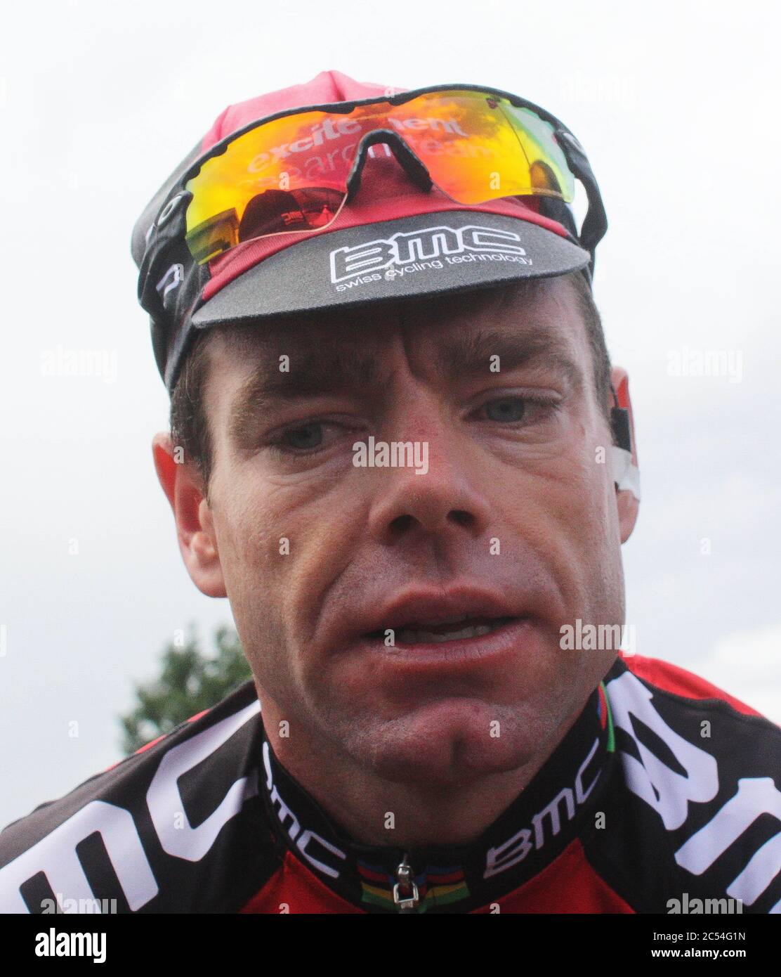 Cadel Evans during the Tour de France 2011, Stage 6 cycling race, Dinan – Lisieux (226,5Km) on July 07, 2011 in Dinan, France - Photo Laurent Lairys / DPPI Stock Photo