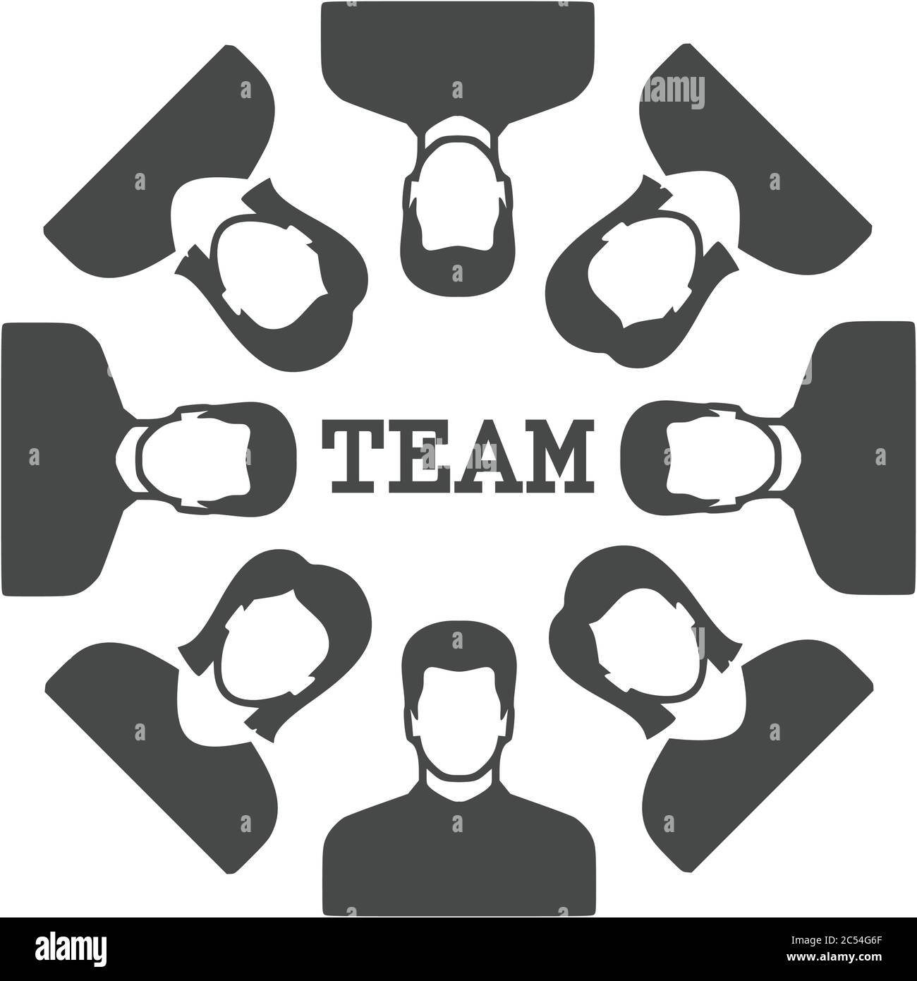 the team icon. eps 10 vector iilustration Stock Vector Image & Art - Alamy