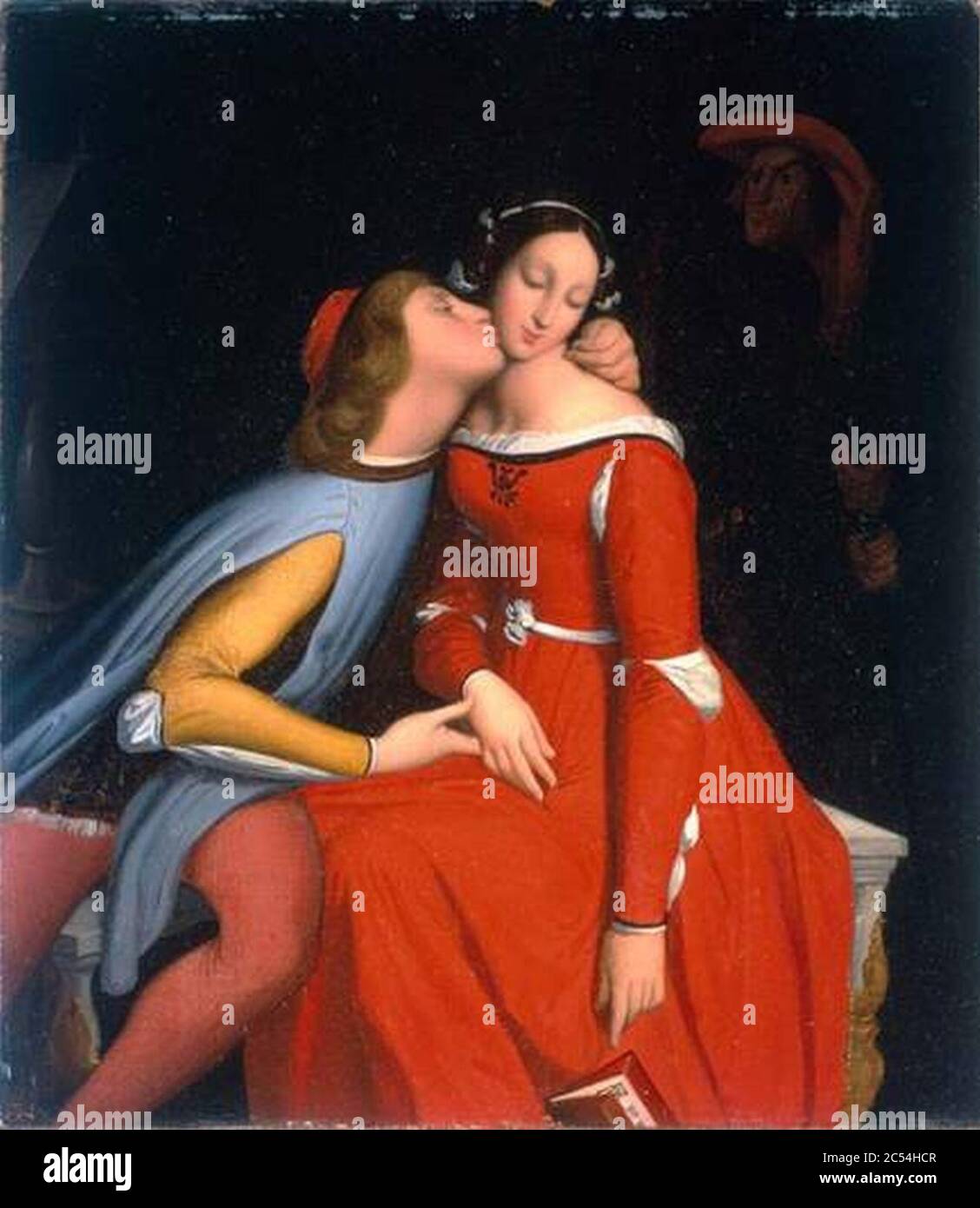 Ingres Paolo and Francesca Stock Photo Alamy