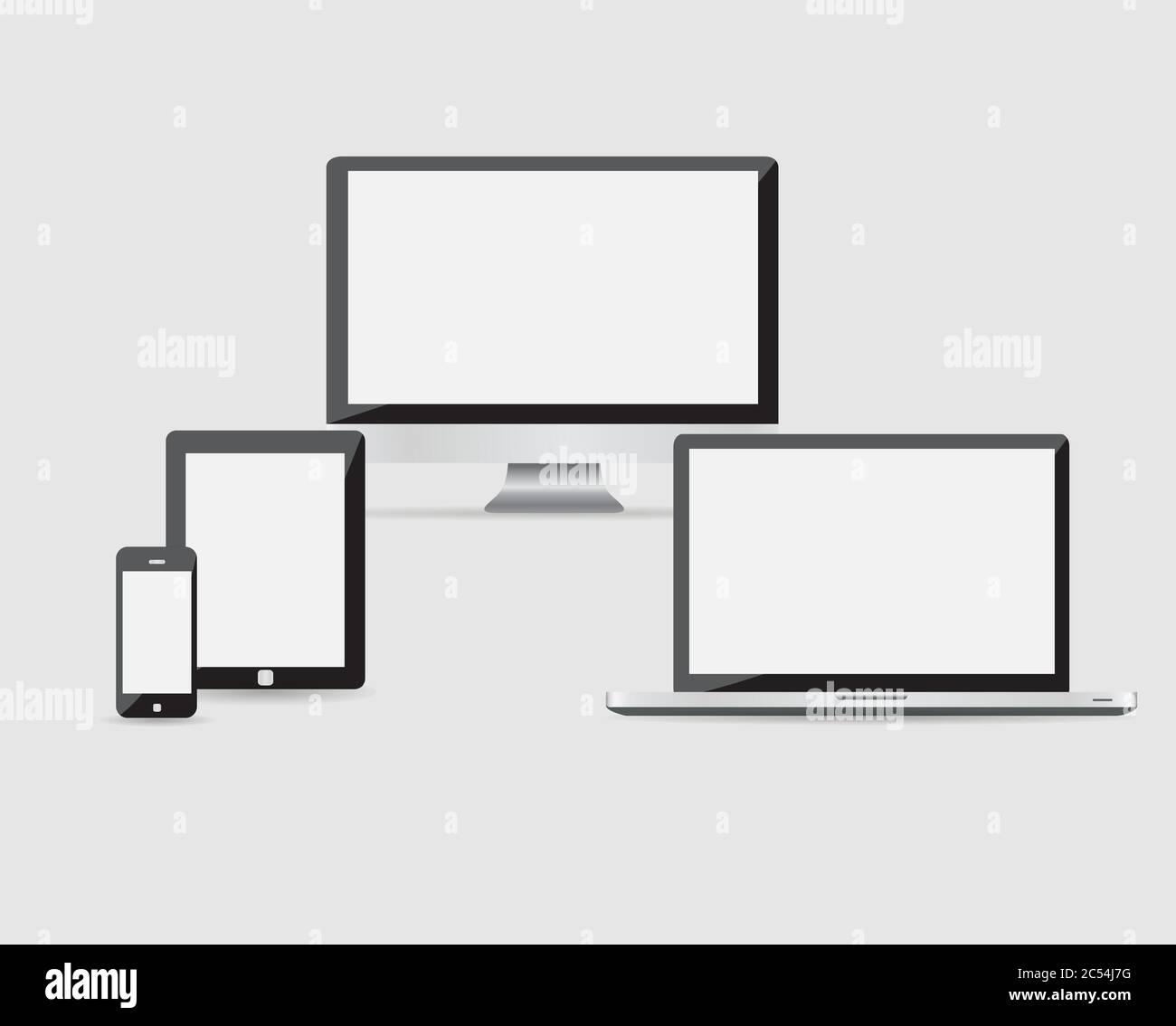Ultimate web design electronic devices vector EPS10 Stock Vector