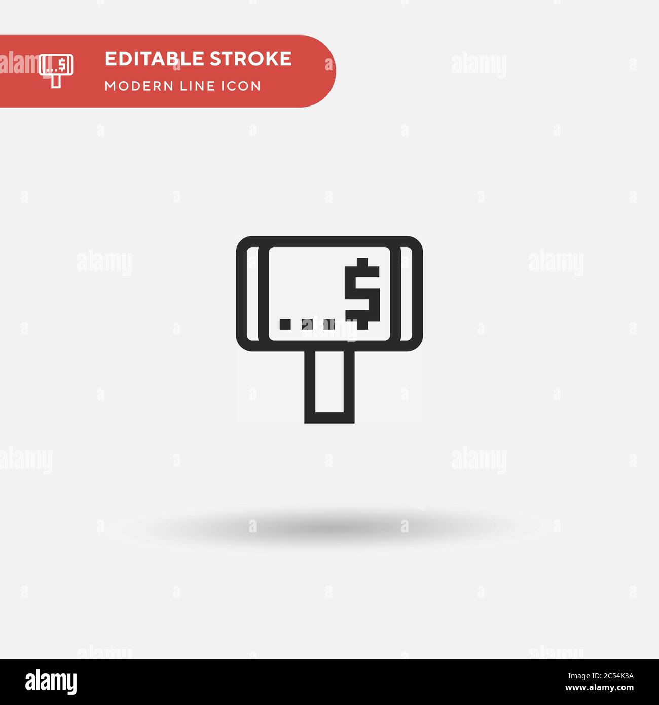 Price Simple vector icon. Illustration symbol design template for web ...