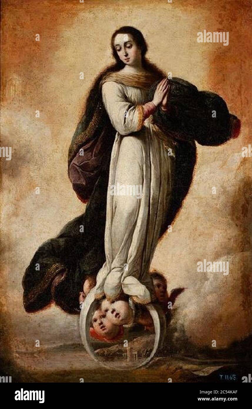 Inmaculada Concepción, de Cornelio Schut Stock Photo Alamy