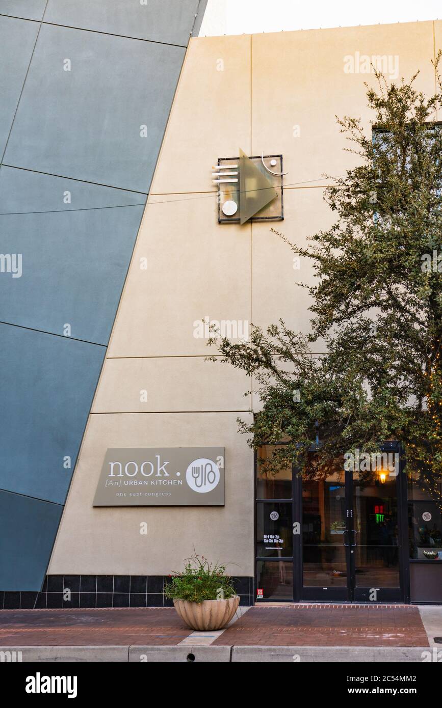 Tucson, AZ Nov. 26, 2019 Nook, located inside the US Bank building