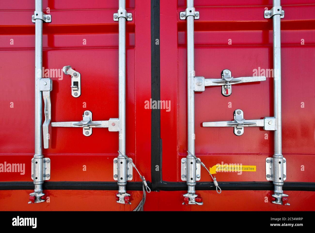 Shipping Container Door Locks