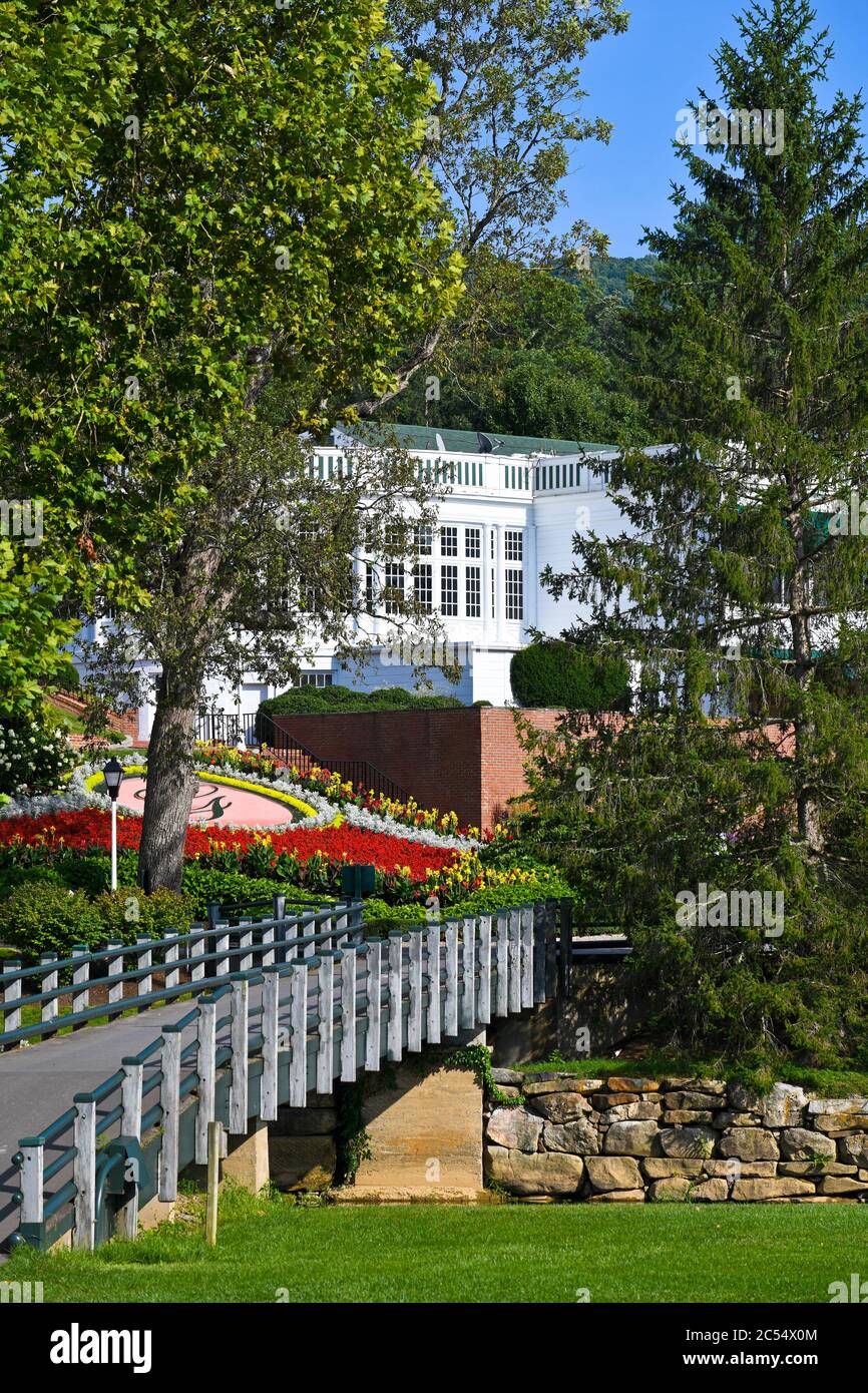 White Sulphur Springs, West Virginia / USA August 8, 2018 The