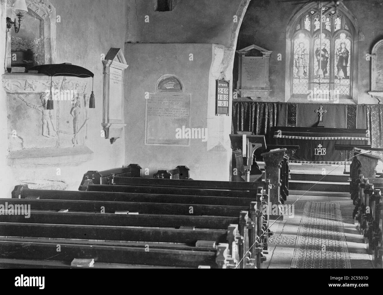 John The Baptist Church Black And White Stock Photos Images Alamy