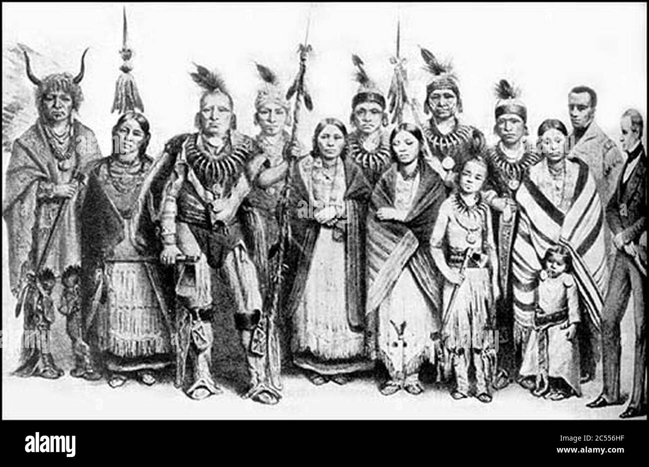 Iowa indians hires stock photography and images Alamy