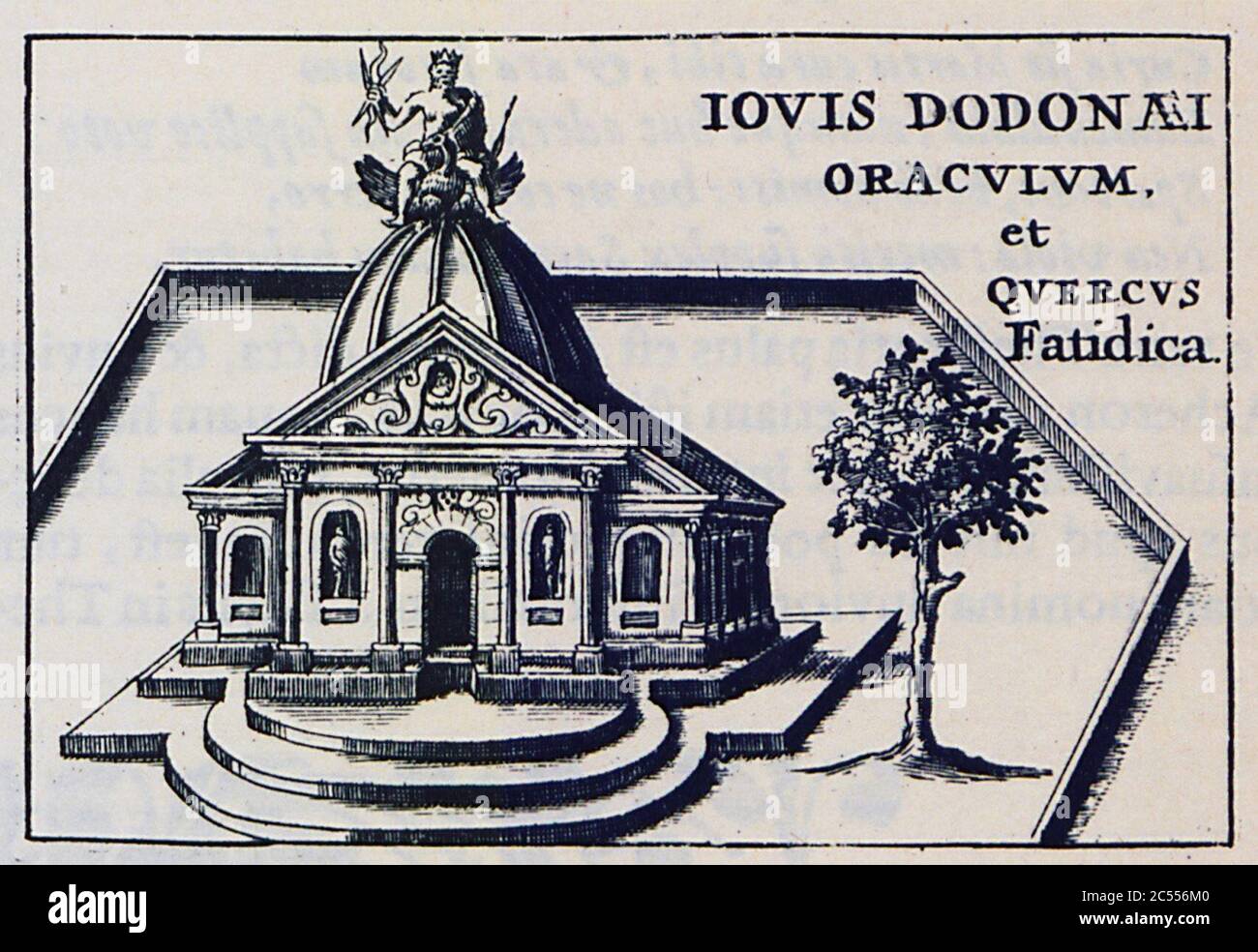 Iovis Dodonaei oraculum, et Querquus Fatidica - Laurenberg Johann - 1661. Stock Photo