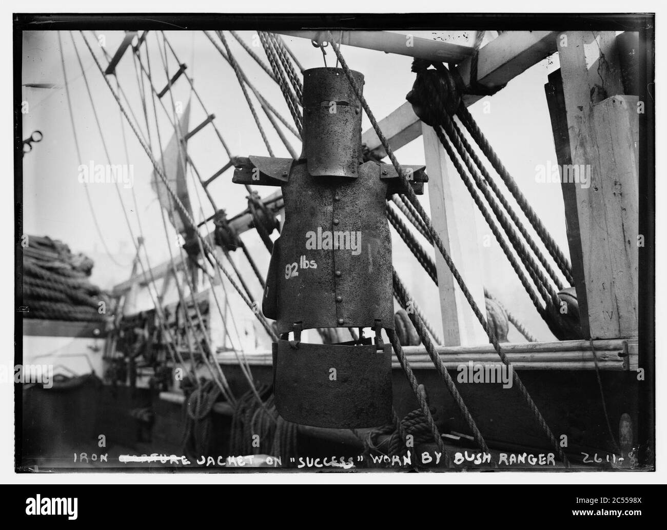Iron Jacket on SUCCESS worn by Bush Ranger Stock Photo Alamy