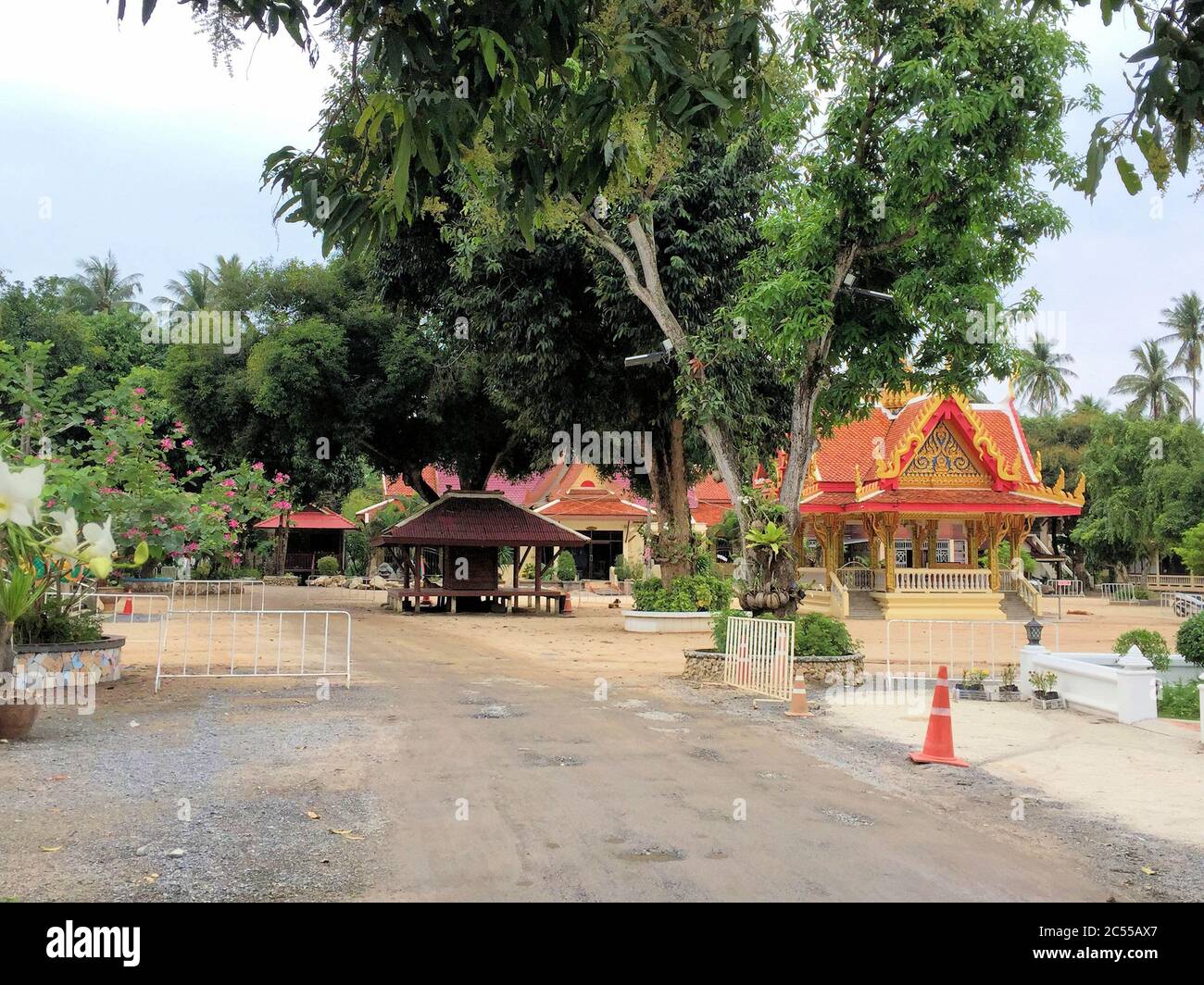 Park in Koh Samui Thailand Stock Photo