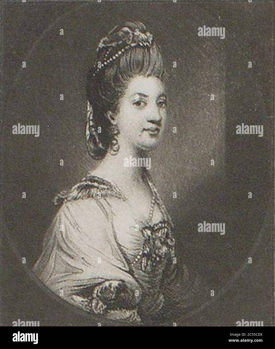 Isabella Countess of Sefton. Stock Photo