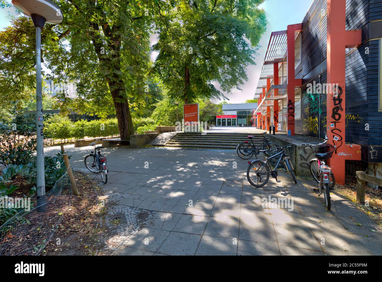 Cafeteria, Studentenwerk, University, Braunschweig, Lower Saxony, Germany, Europe Stock Photo